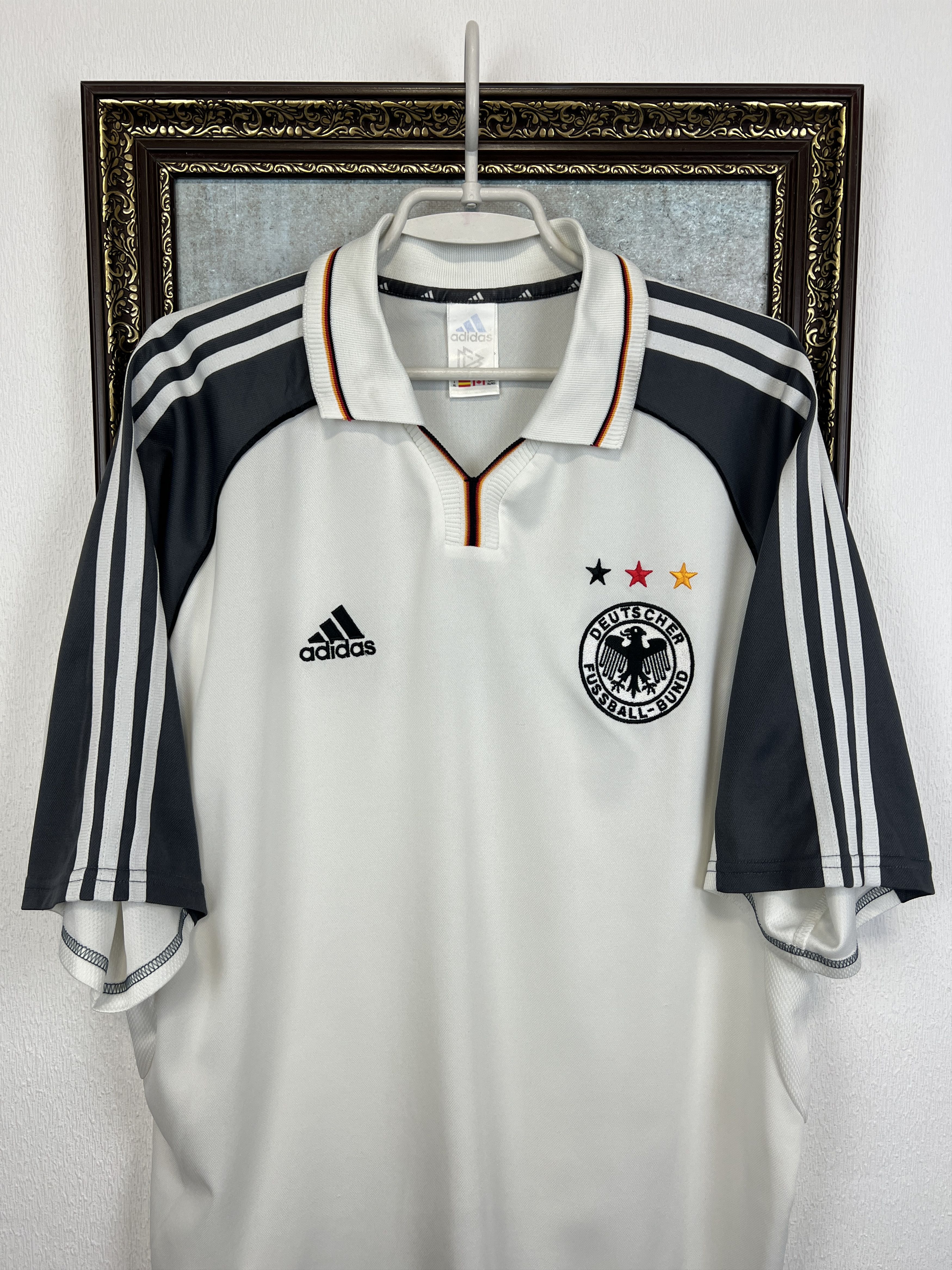 Adidas Germany football shirt Soccer National Team Jersey Trikot Size US XL / EU 56 / 4 - 2 Thumbnail