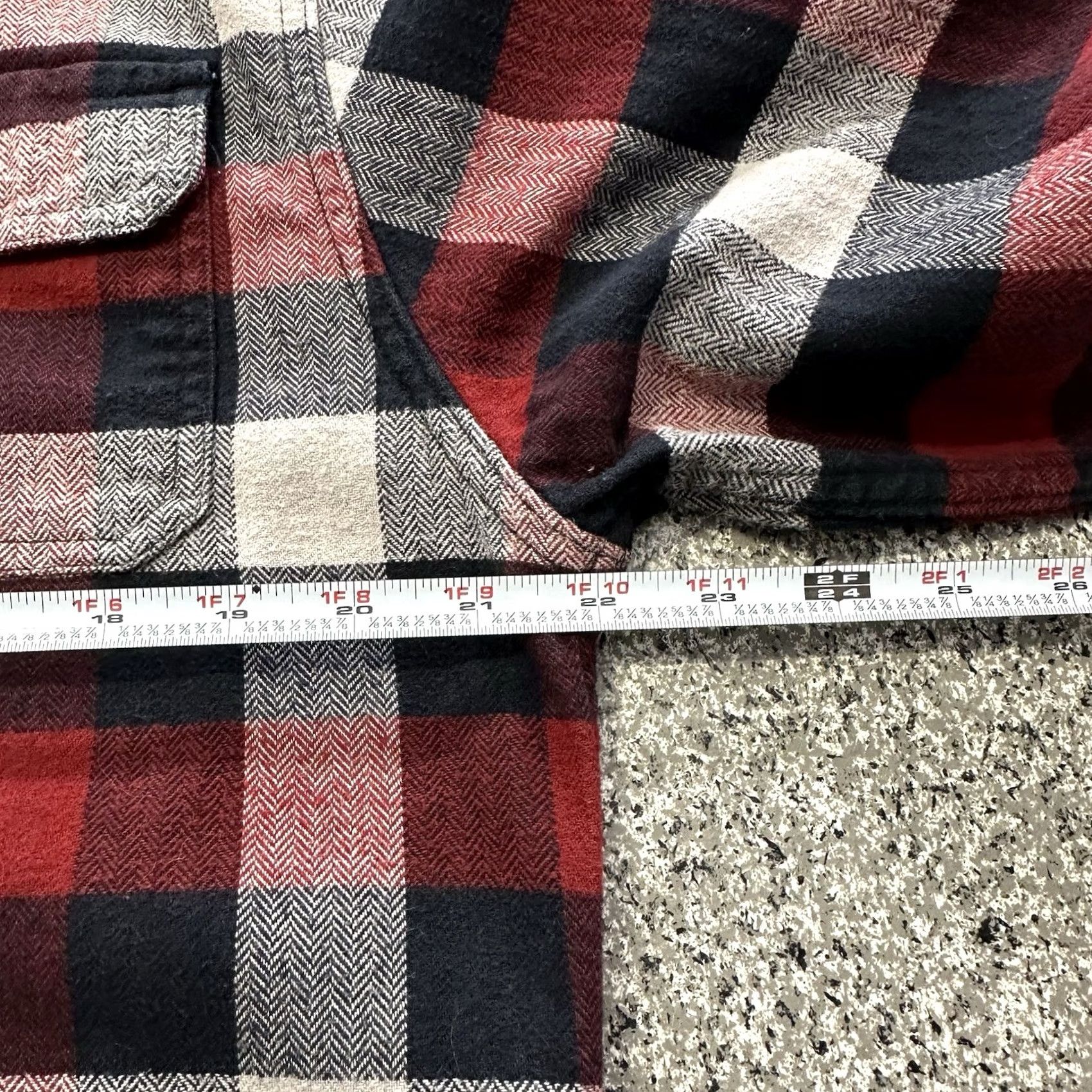 Vintage JACHS Flannel Shirt Mens M Heavyweight Red Plaid Long Sleeve Button-Down Shirt Mens M Red Plaid Heavyweight Cotton Flannel Button-Up Shirt Size US M / EU 48-50 / 2 - 5 Thumbnail