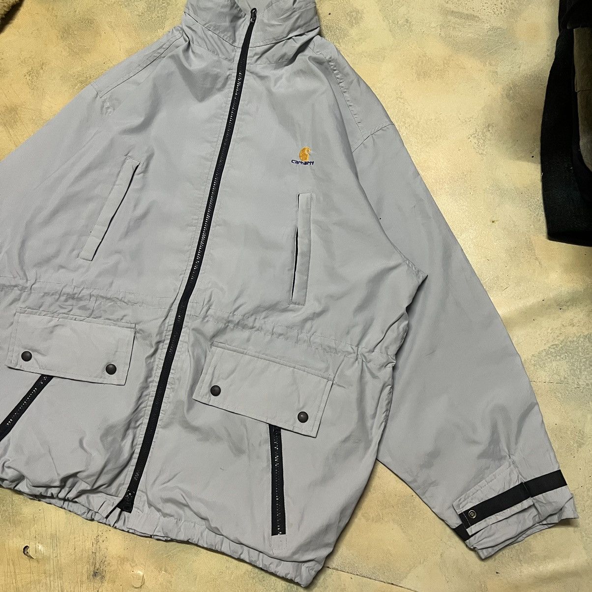 Carhartt Carhartt Windbreaker Light Jacket Hoodie Size US XXL / EU 58 / 5 - 2 Thumbnail