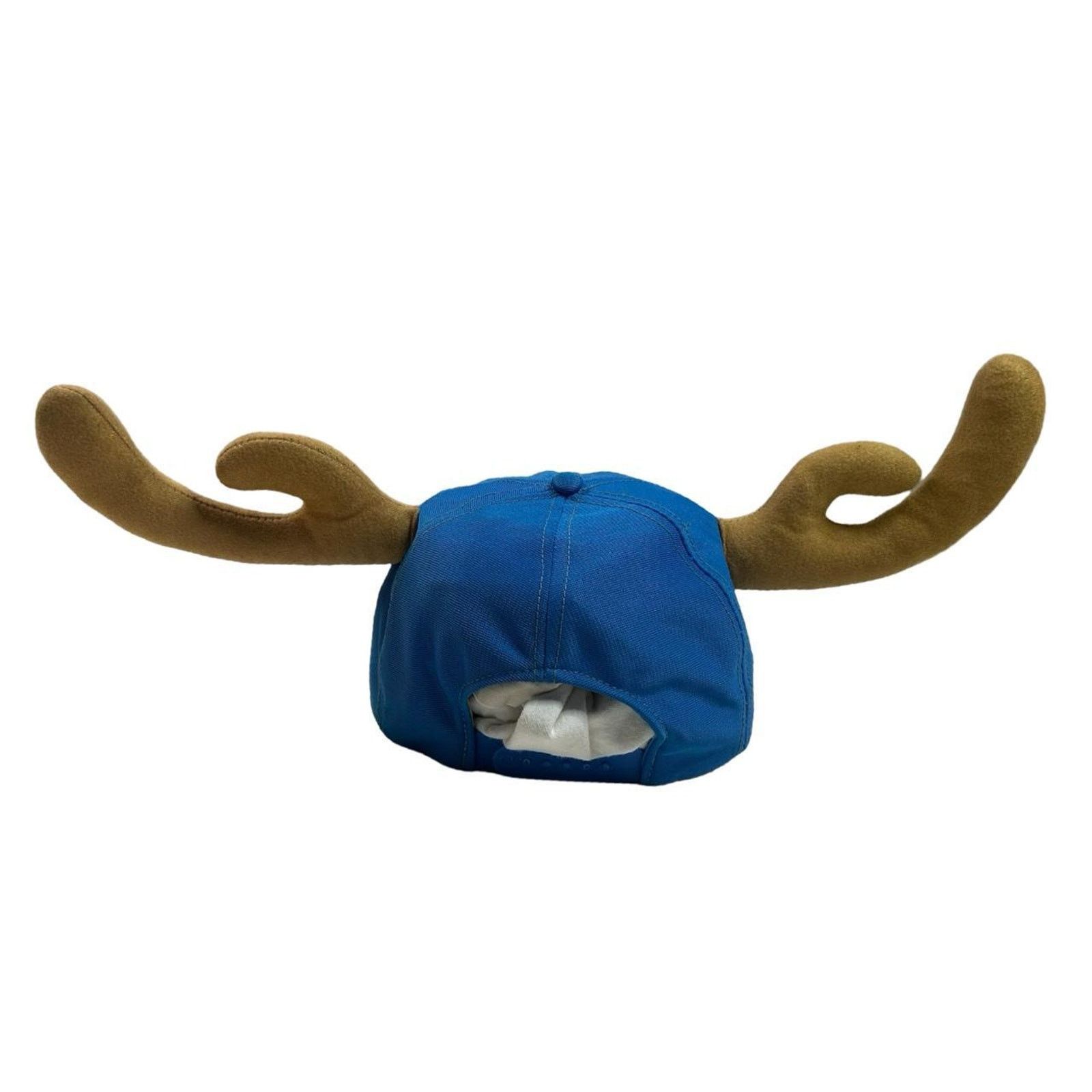 Vintage Moose antler baseball cap 70s Size ONE SIZE - 4 Thumbnail