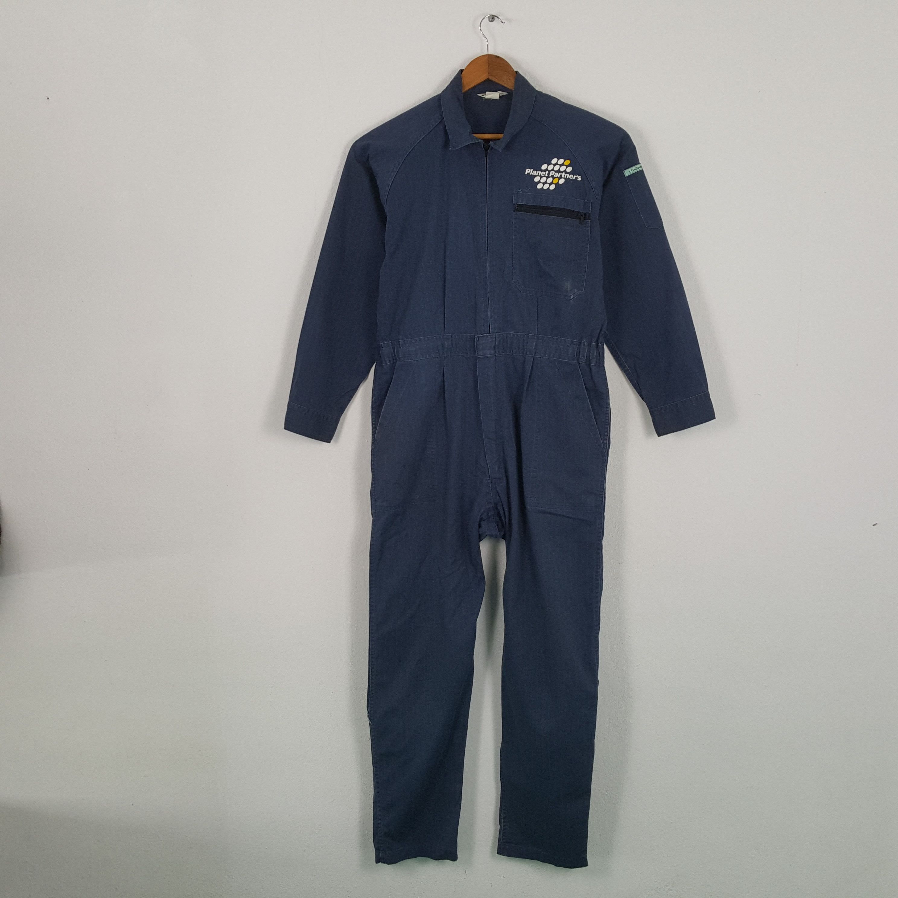 Japanese Brand × Vintage Vintage PLANET PARTNERS Japanese Brand Style Coverall Size US L / EU 52-54 / 3 - 4 Thumbnail