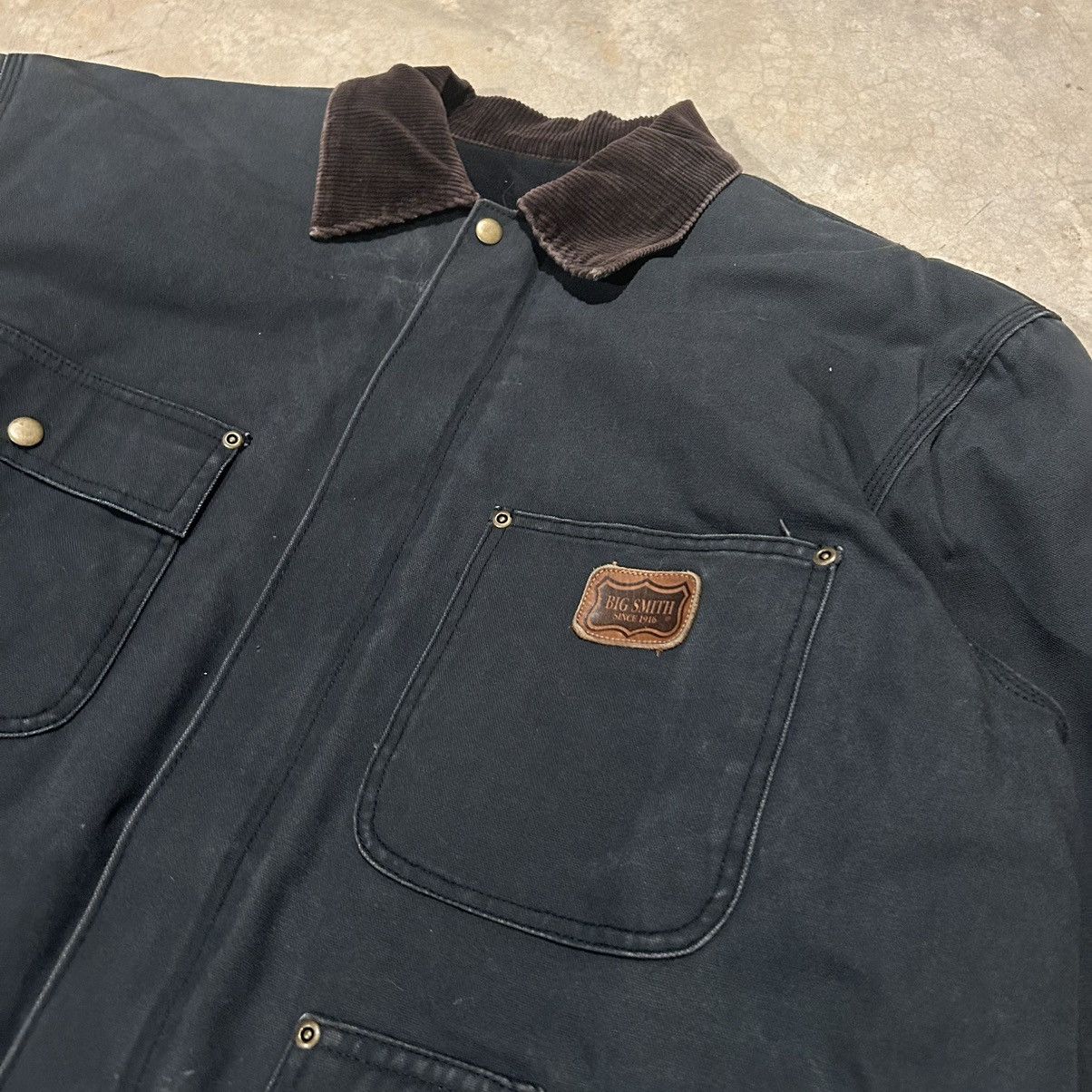 Carhartt × Vintage Crazy Vintage Faded Carhartt Style Chore Work Jacket Size US XXL / EU 58 / 5 - 4 Thumbnail
