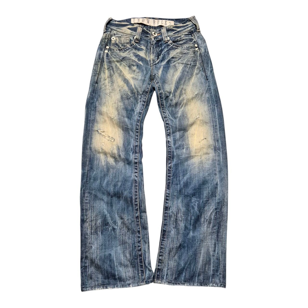 BUCKAROO Vintage buckaro flare denim Size US 33 - 1 Thumbnail