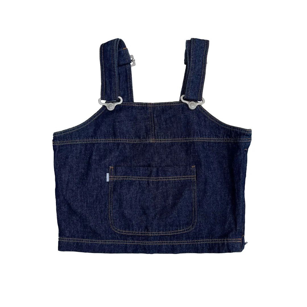Levi's × Vintage Levi’s Silvertab 1990 90s Vintage Blue Denim Jean Tank Top Size S / US 4 / IT 40 - 1 Thumbnail