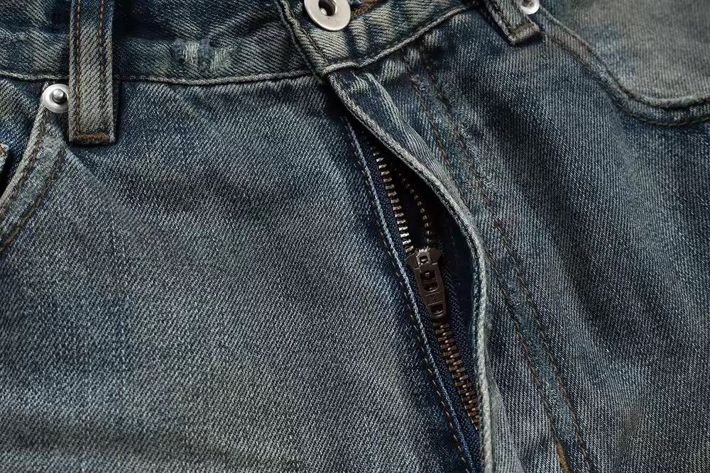 Japanese Brand × Vintage Streetwear Washed Dirty Baggy Blue Jean Size US 32 / EU 48 - 5 Thumbnail