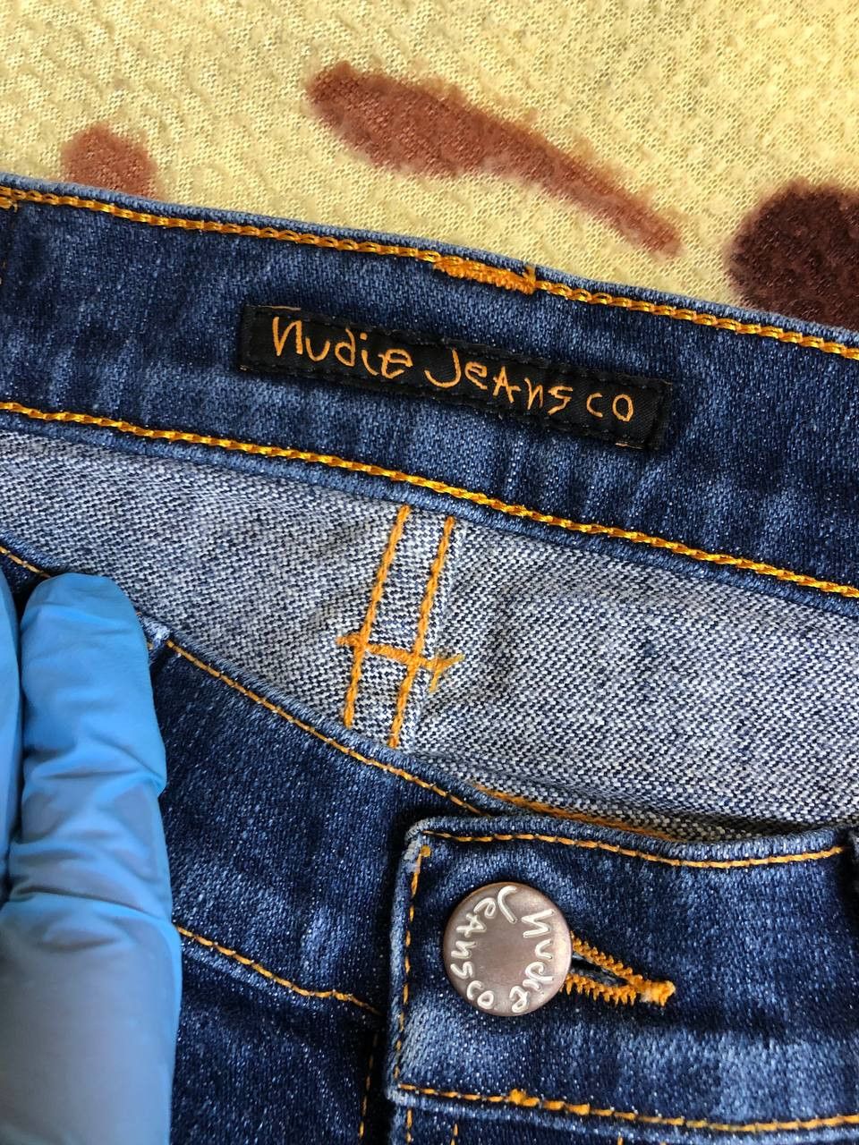 Nudie Jeans Nudie Jeans Co Grim Tim Men's Slim Fit Blue Denim Jeans Size US 28 / EU 44 - 2 Thumbnail