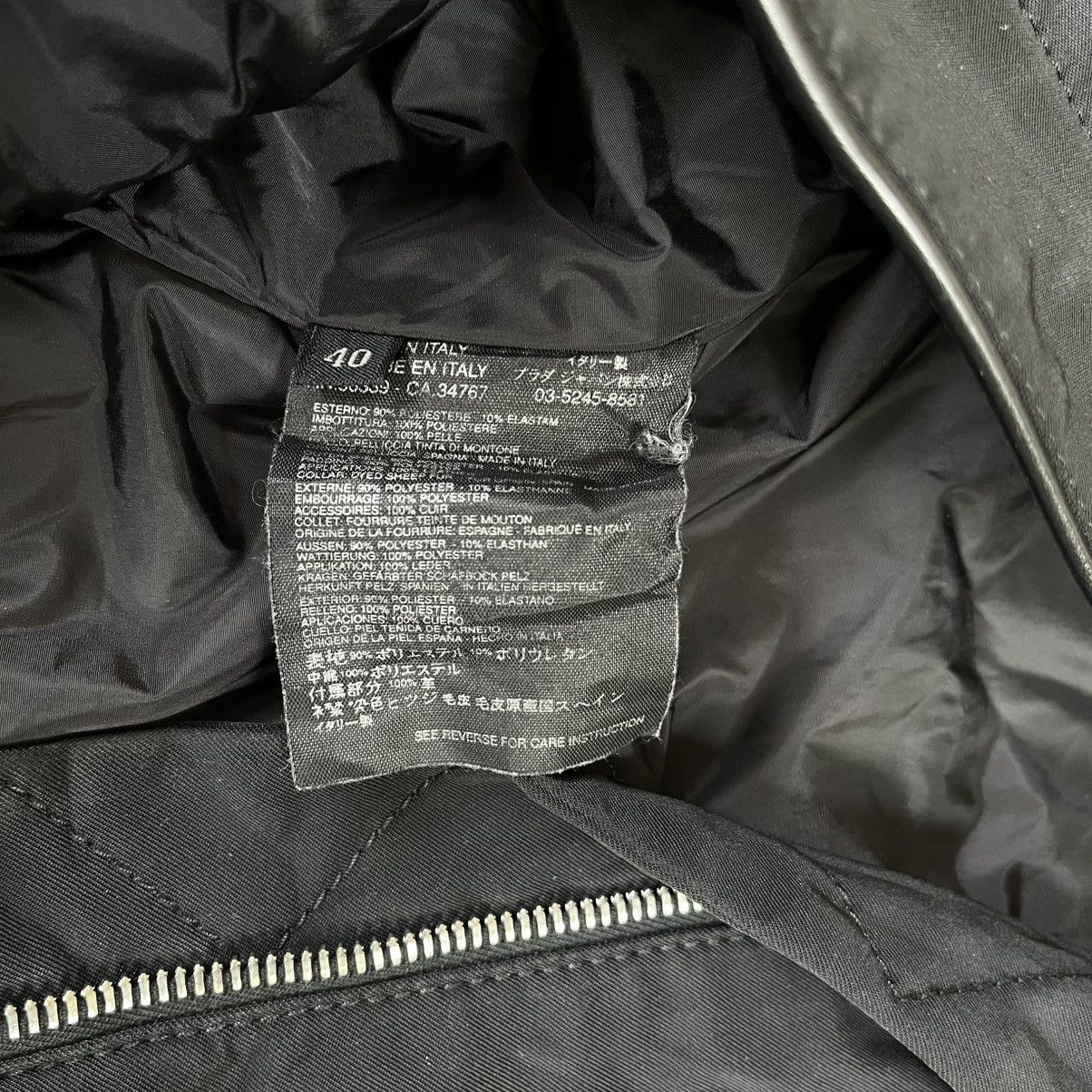 Prada Luxury Prada Neck Fur Nylon Jacket Size S / US 4 / IT 40 - 9 Thumbnail