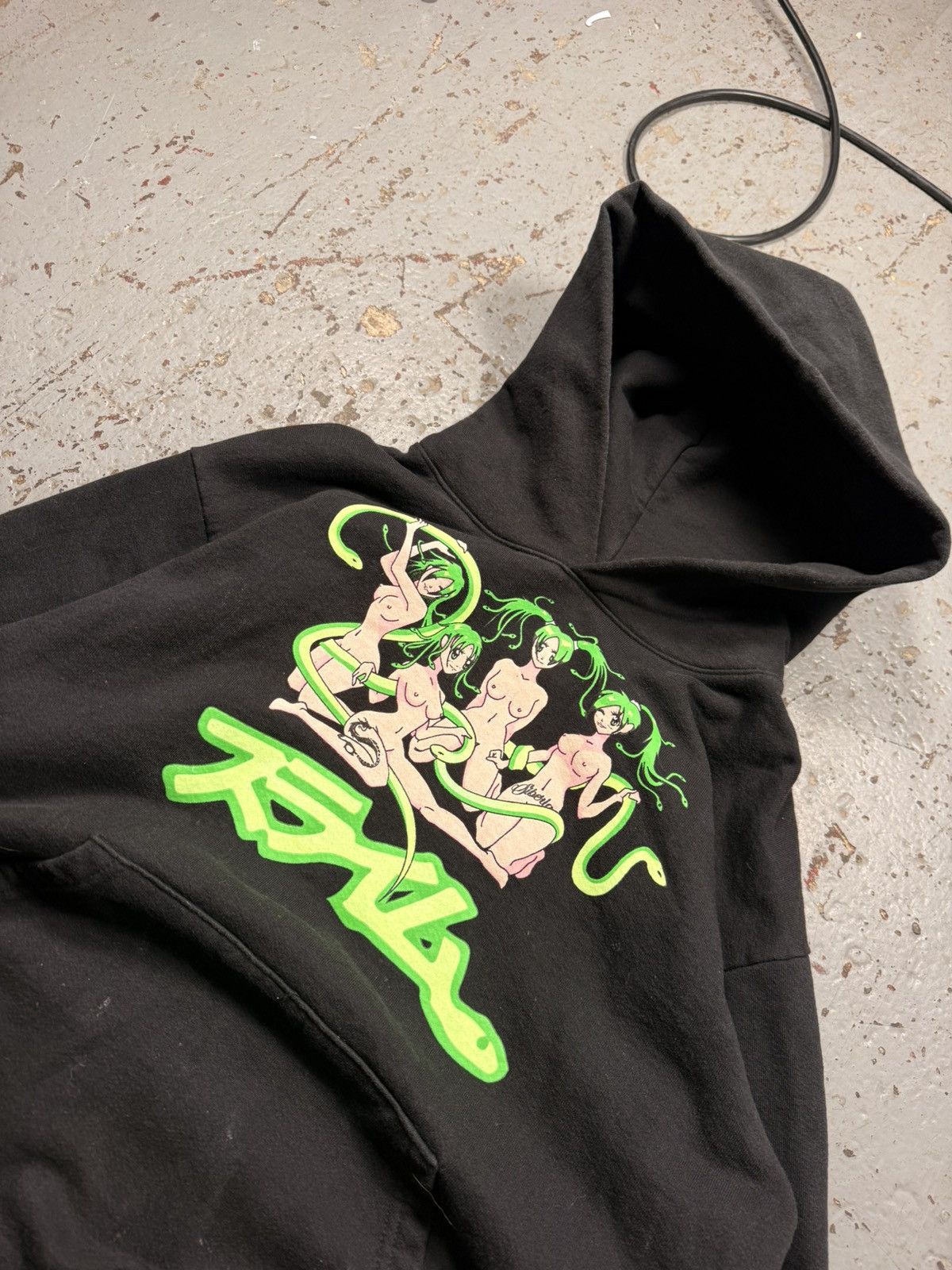 Siberia Hills Insane Siberia Hills Anime Sailer Moon Hoodie Neon Green Size US L / EU 52-54 / 3 - 2 Thumbnail