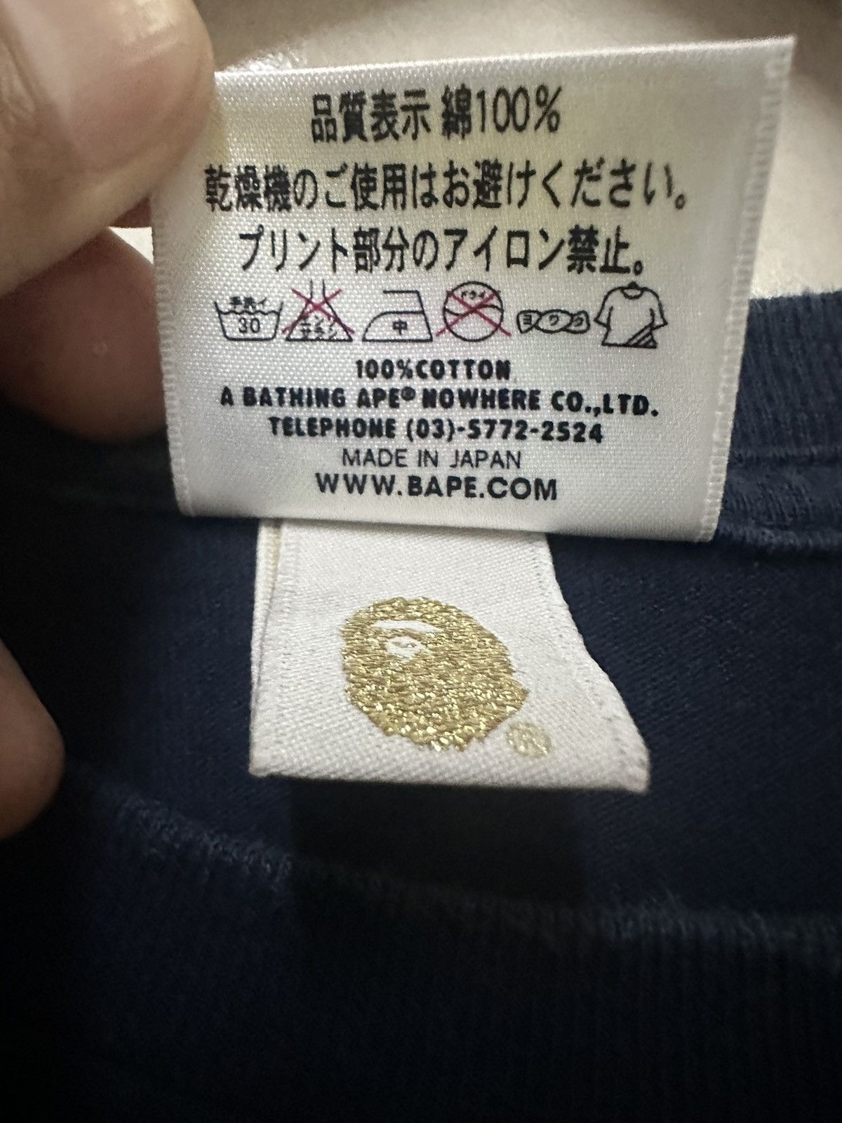 Bape 🇯🇵 Vintage Iconic Bape Face Logo Shirts Size US S / EU 44-46 / 1 - 6 Thumbnail