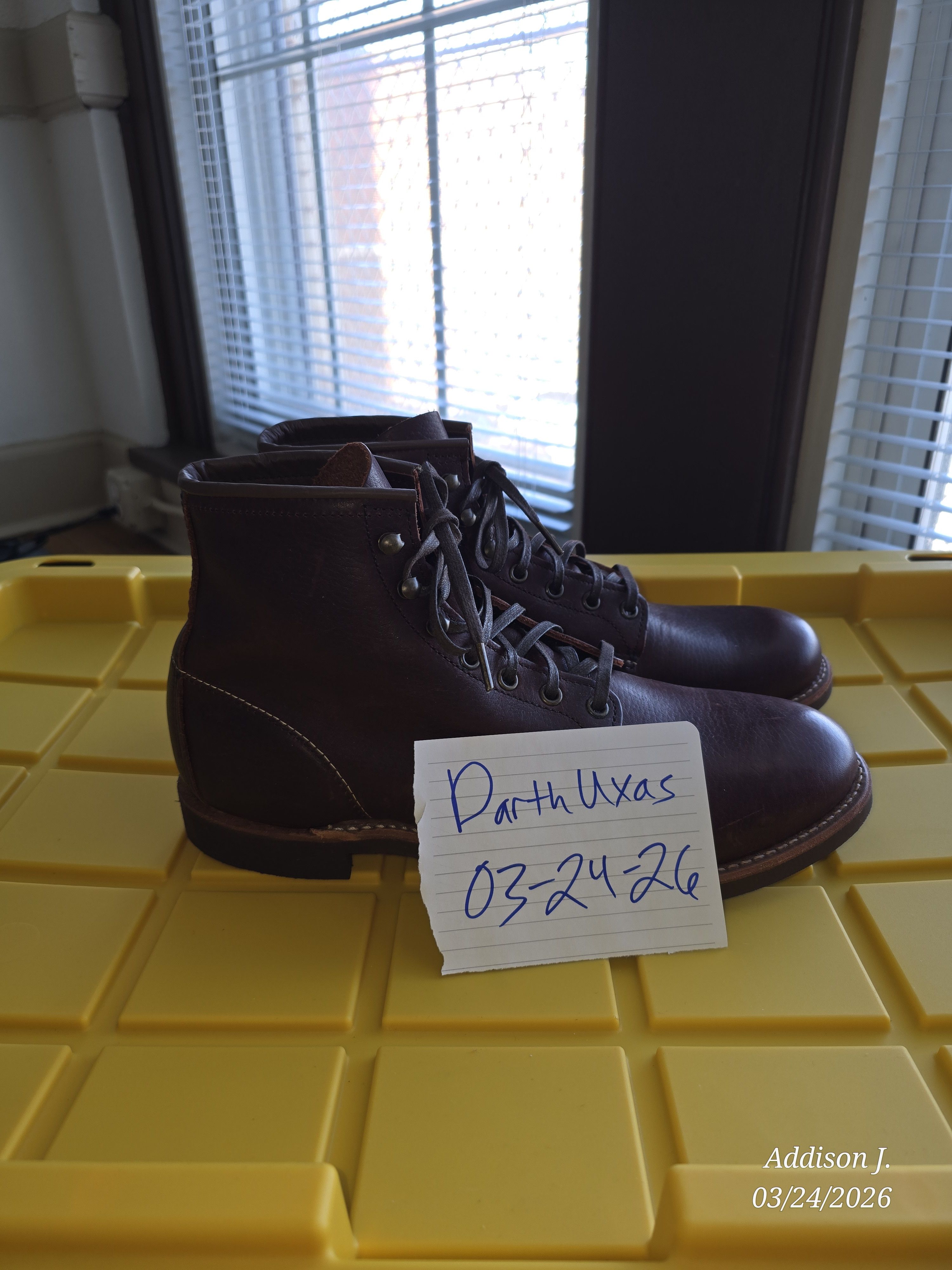 Red Wing 3340 Briar Blacksmith Size US 10.5 / EU 43-44 - 2 Thumbnail