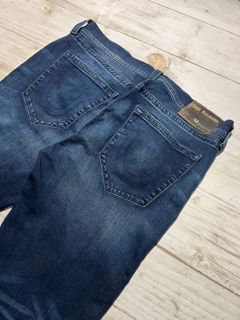 True Religion Vintage True Religion Geno Denim Jeans Relaxed Slim 36x28 Size US 36 / EU 52 - 1 Thumbnail