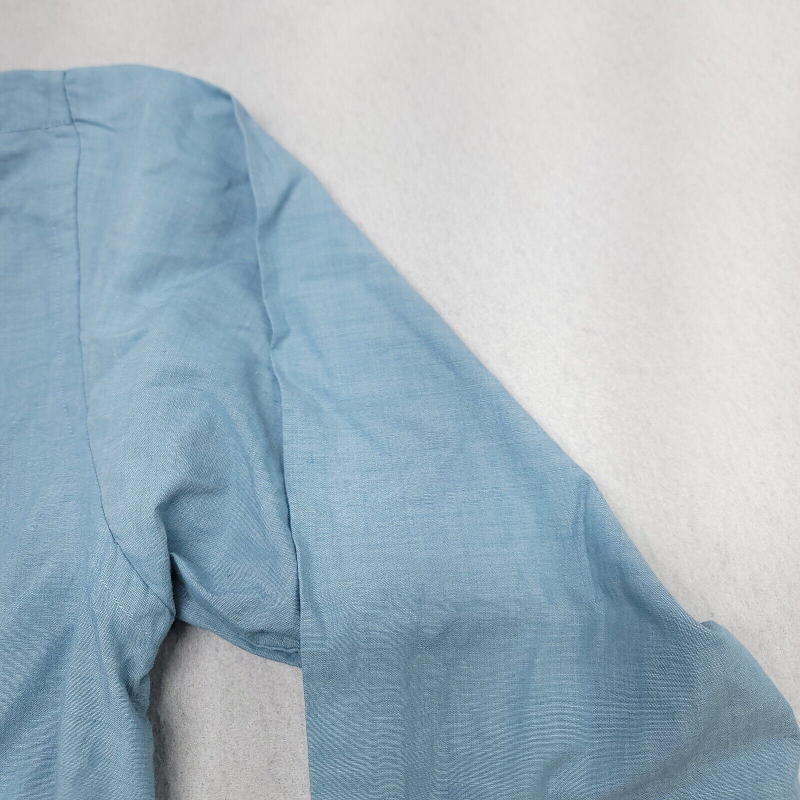 Bert Pulitzer Bert Pulitzer Casual Long Sleeve Shirt Mens Size 17 Blue Size US M / EU 48-50 / 2 - 5 Thumbnail