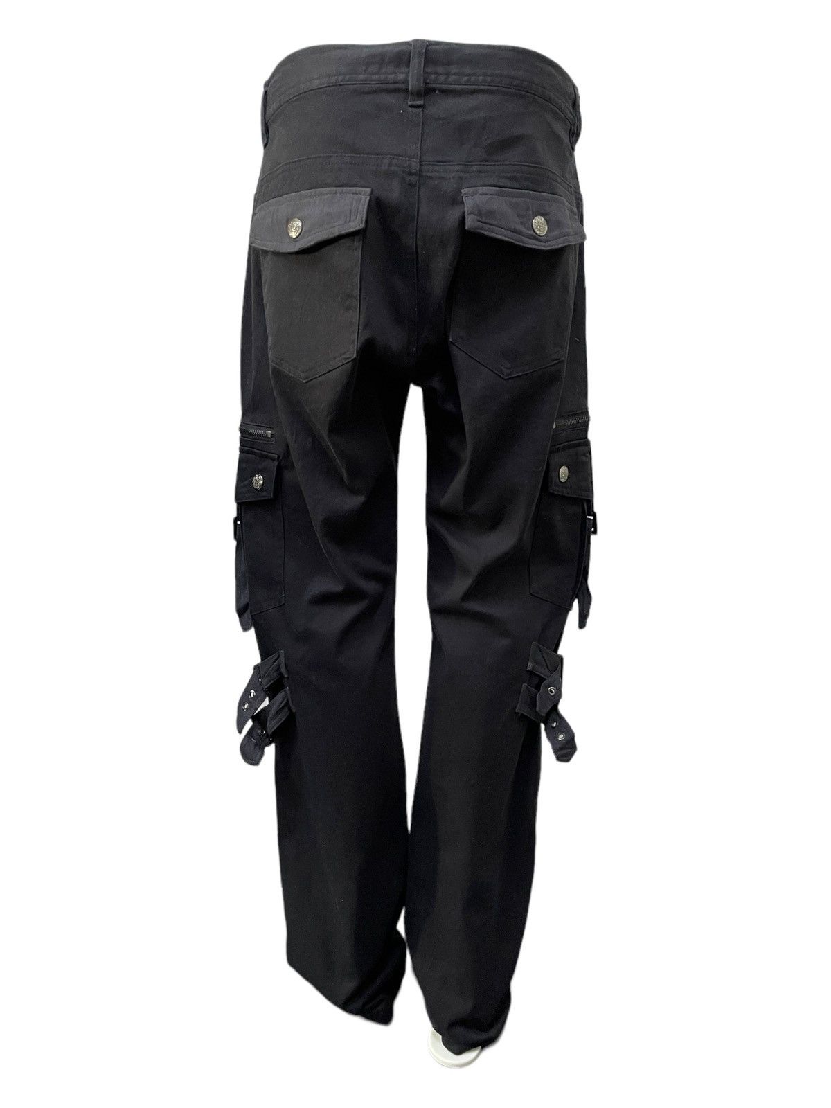In The Attic × Japanese Brand In The Attic Growth Japan Cargo Bondage Goth Pants Size US 32 / EU 48 - 6 Thumbnail
