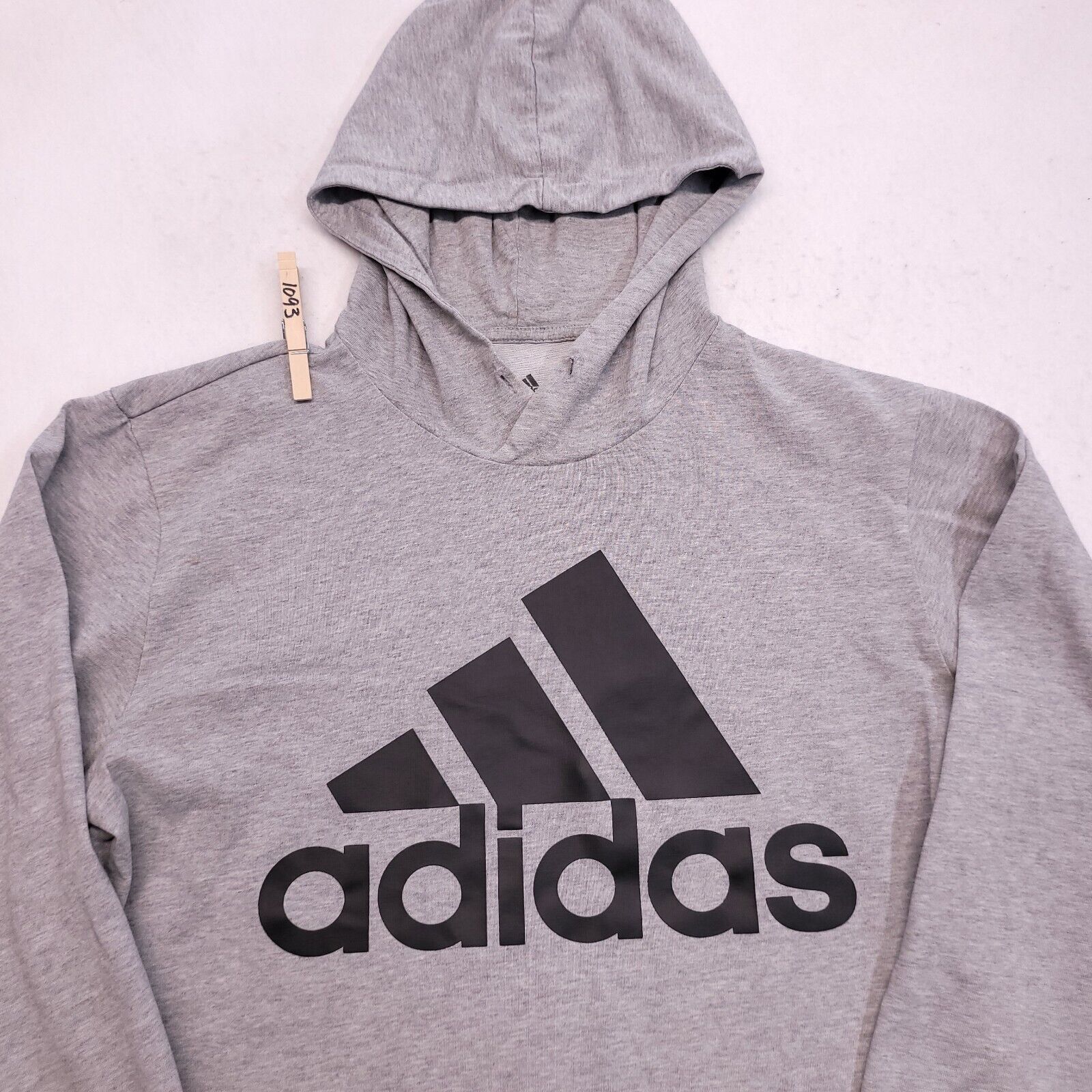 Adidas Adidas Hooded Pullover Sweatshirt Mens Size Small S Gray Size US S / EU 44-46 / 1 - 1 Thumbnail