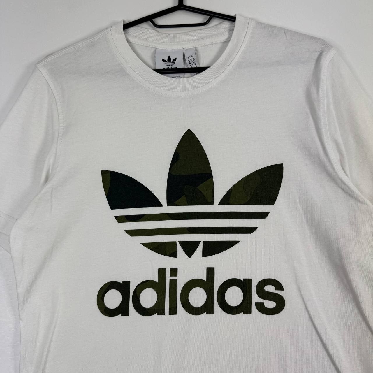 Adidas Adidas Originals Trefoil T-Shirt White FM337 Graphic Tee S Size US M / EU 48-50 / 2 - 2 Thumbnail
