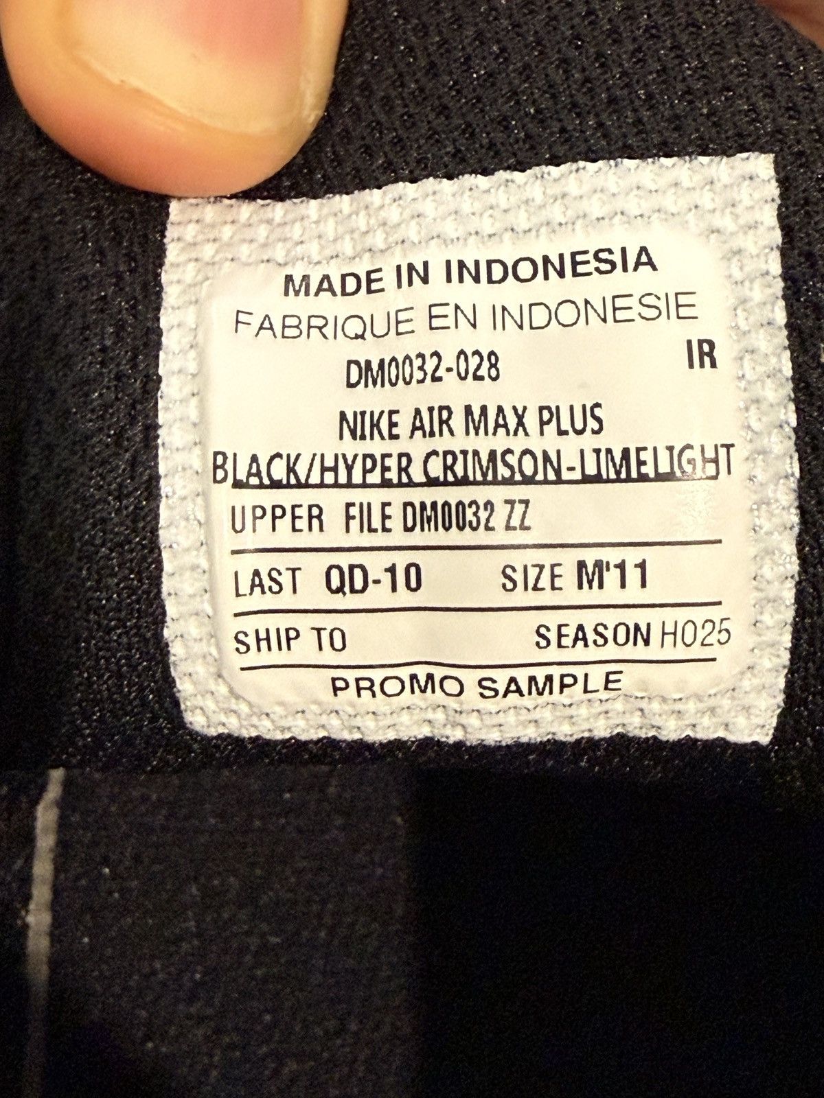 Nike Nike Air Max Plus Sunrise PROMO SAMPLE DM0032-028 DS OG ALL Size US 11 / EU 44 - 9 Thumbnail