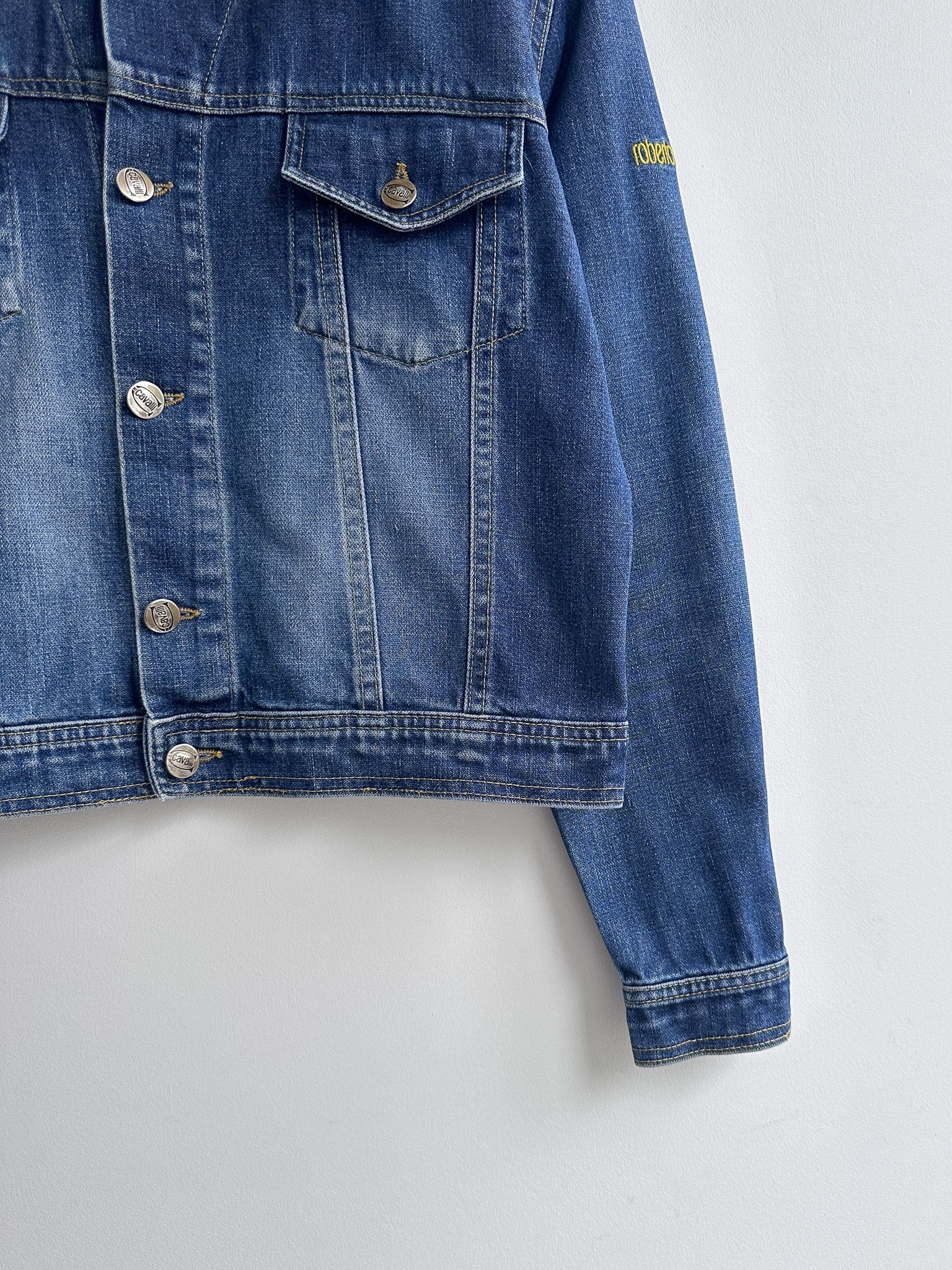 Just Cavalli Vintage Y2K Just Cavalli Jeans Denim Jacket Size M / US 6-8 / IT 42-44 - 6 Thumbnail