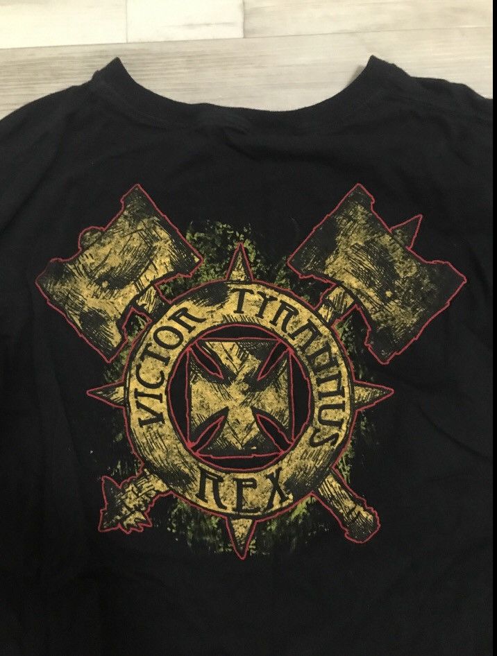 Band Tees × WWE WWE T-Shirt TRIPLE H King of Kings Skull Crown Size US L / EU 52-54 / 3 - 7 Thumbnail