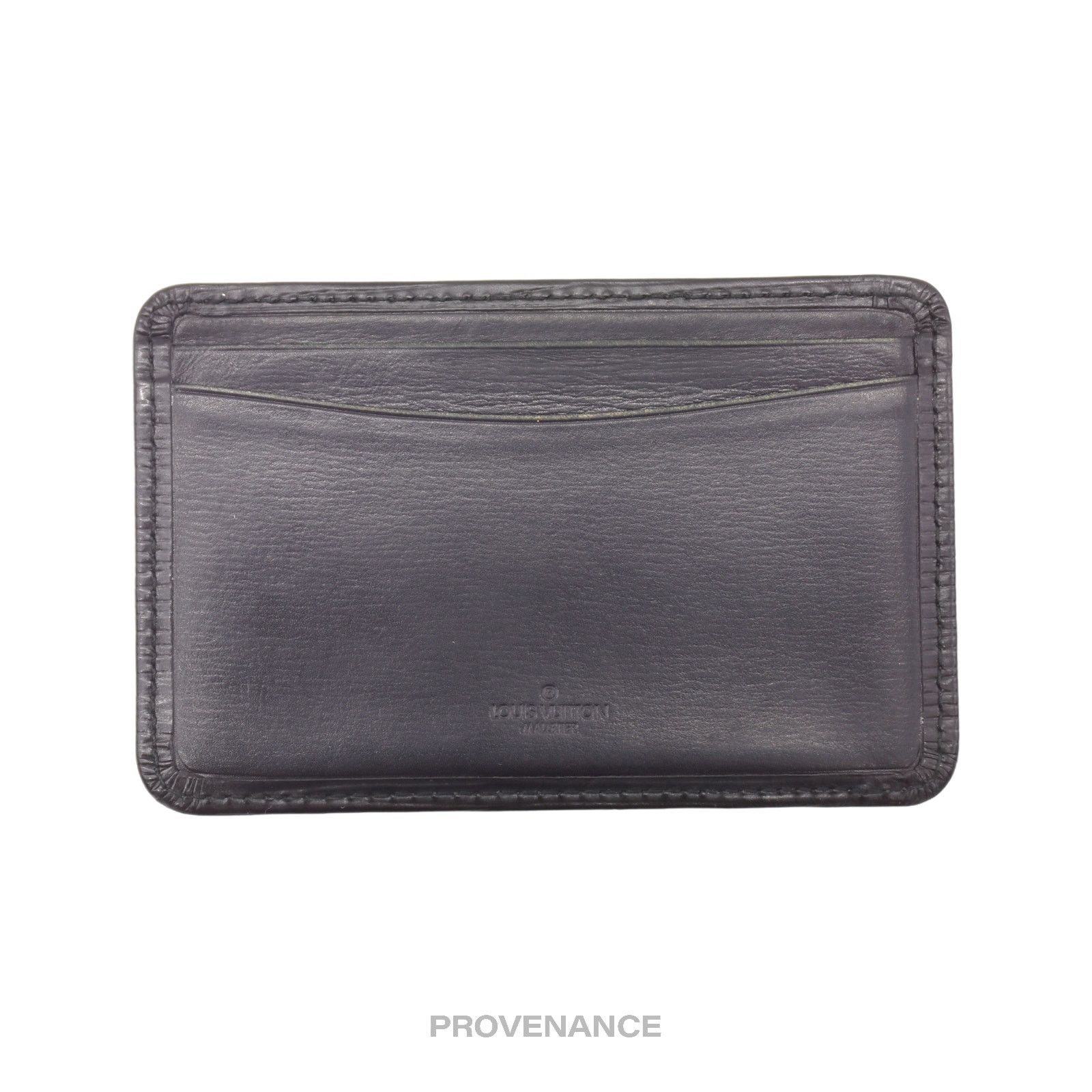 Louis Vuitton 🔴 Louis Vuitton MALLETIER Card Holder Wallet - Black Epi Size ONE SIZE - 3 Thumbnail