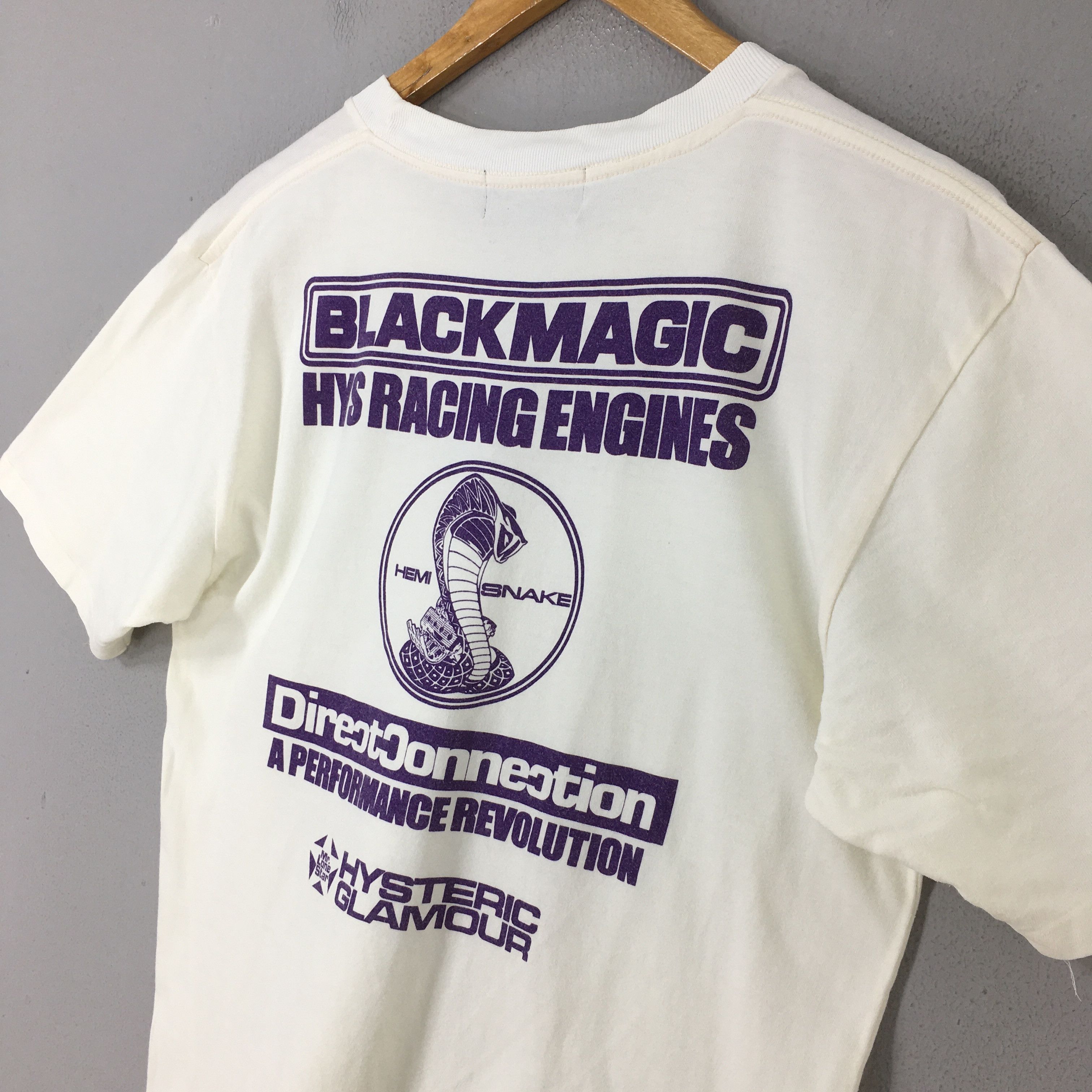 Hysteric Glamour Vintage Hysterics Glamour Japan Cobra Racing Tshirt Medium Size US M / EU 48-50 / 2 - 9 Thumbnail