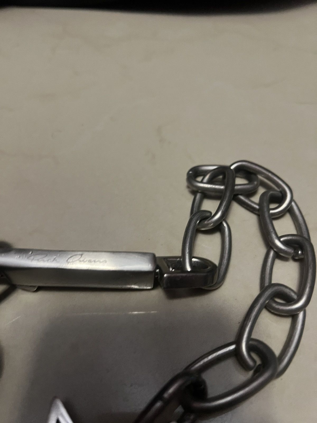 Rick Owens Rick Owen’s Pentagram Chain Size ONE SIZE - 3 Thumbnail