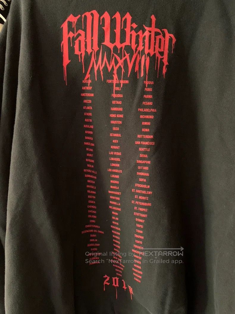 Vetements Vetements Blood Drop Character Vedic Thick Sweatshirt Size US XS / EU 42 / 0 - 4 Thumbnail