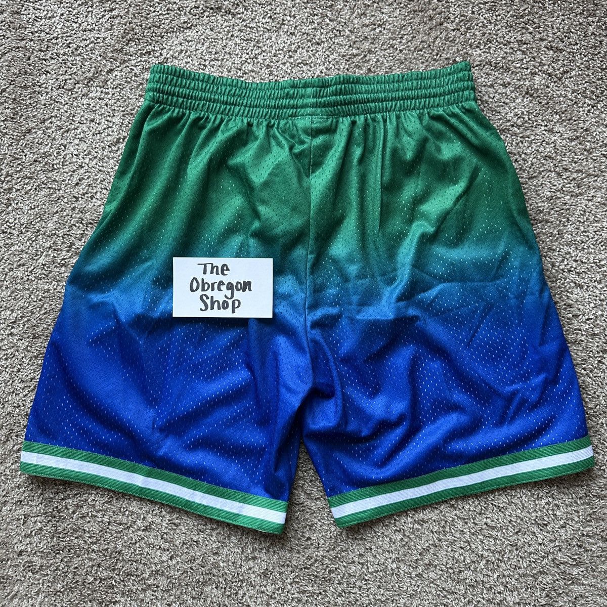 Mitchell & Ness NBA FADEAWAY SWINGMAN BASKETBALL SHORTS DALLAS MAVERICKS NEW Size US XL / EU 56 / 4 - 2 Thumbnail