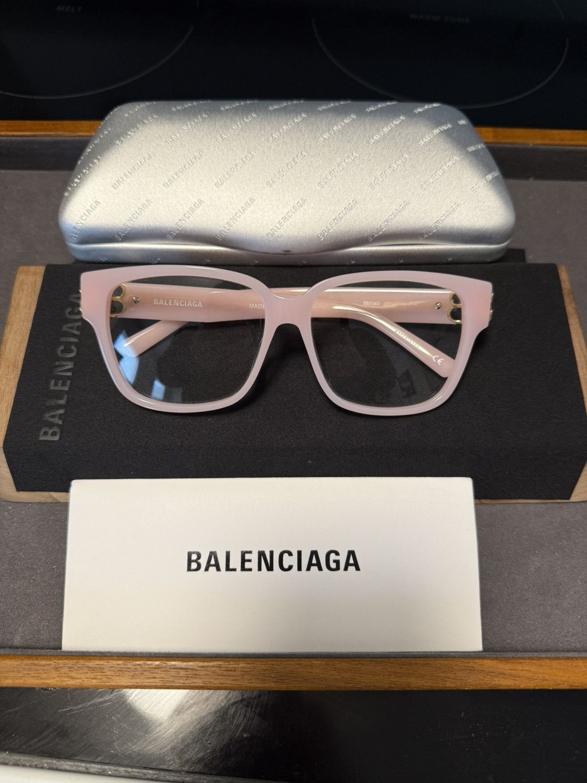 Balenciaga Balenciaga Everyday Square Unisex Glasses Size ONE SIZE - 1 Thumbnail