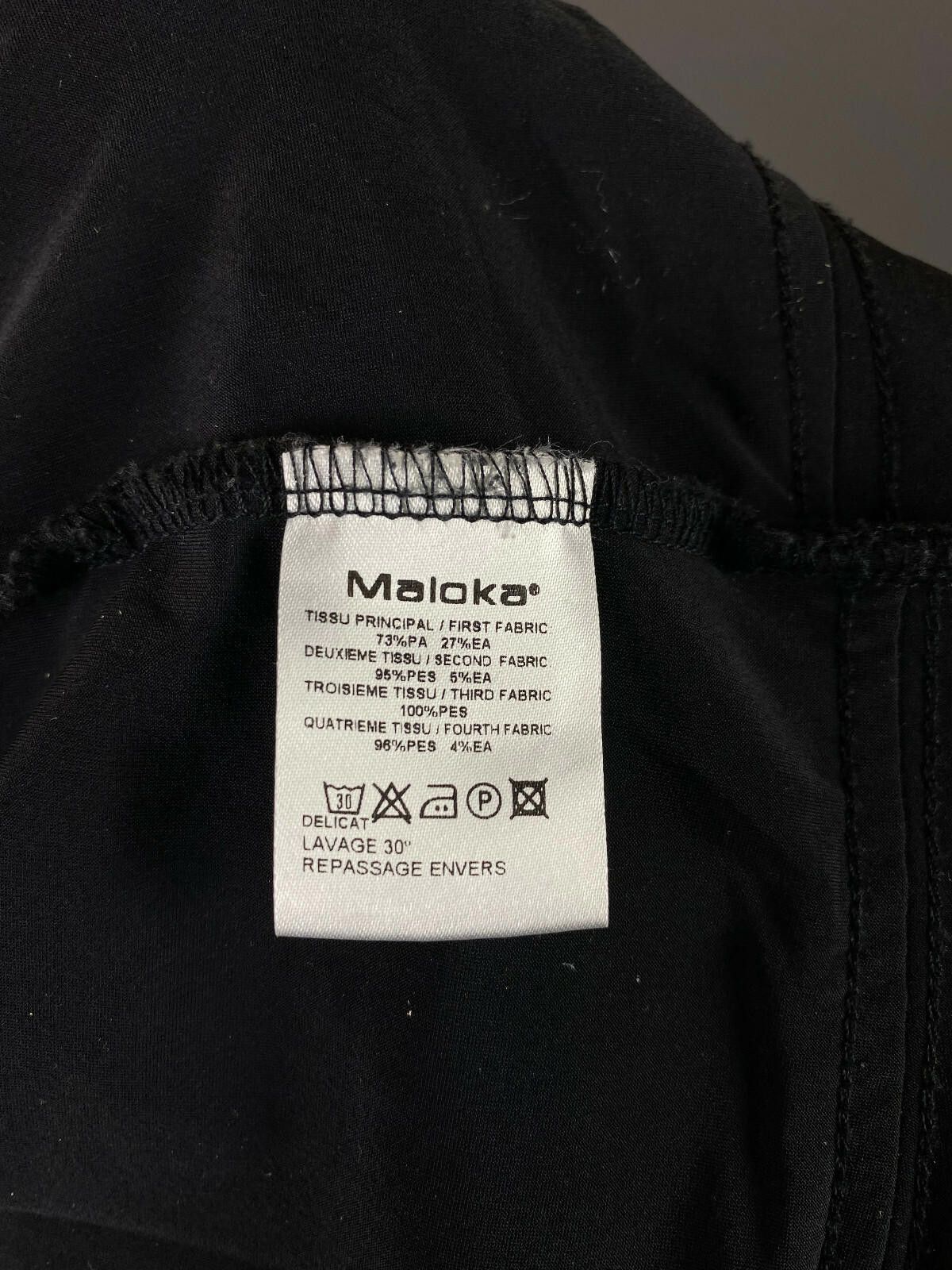 Maloja Ladies Maloka Black Long Sleeve Mesh Kne Lenght Dress Size 3 Size M / US 6-8 / IT 42-44 - 8 Thumbnail