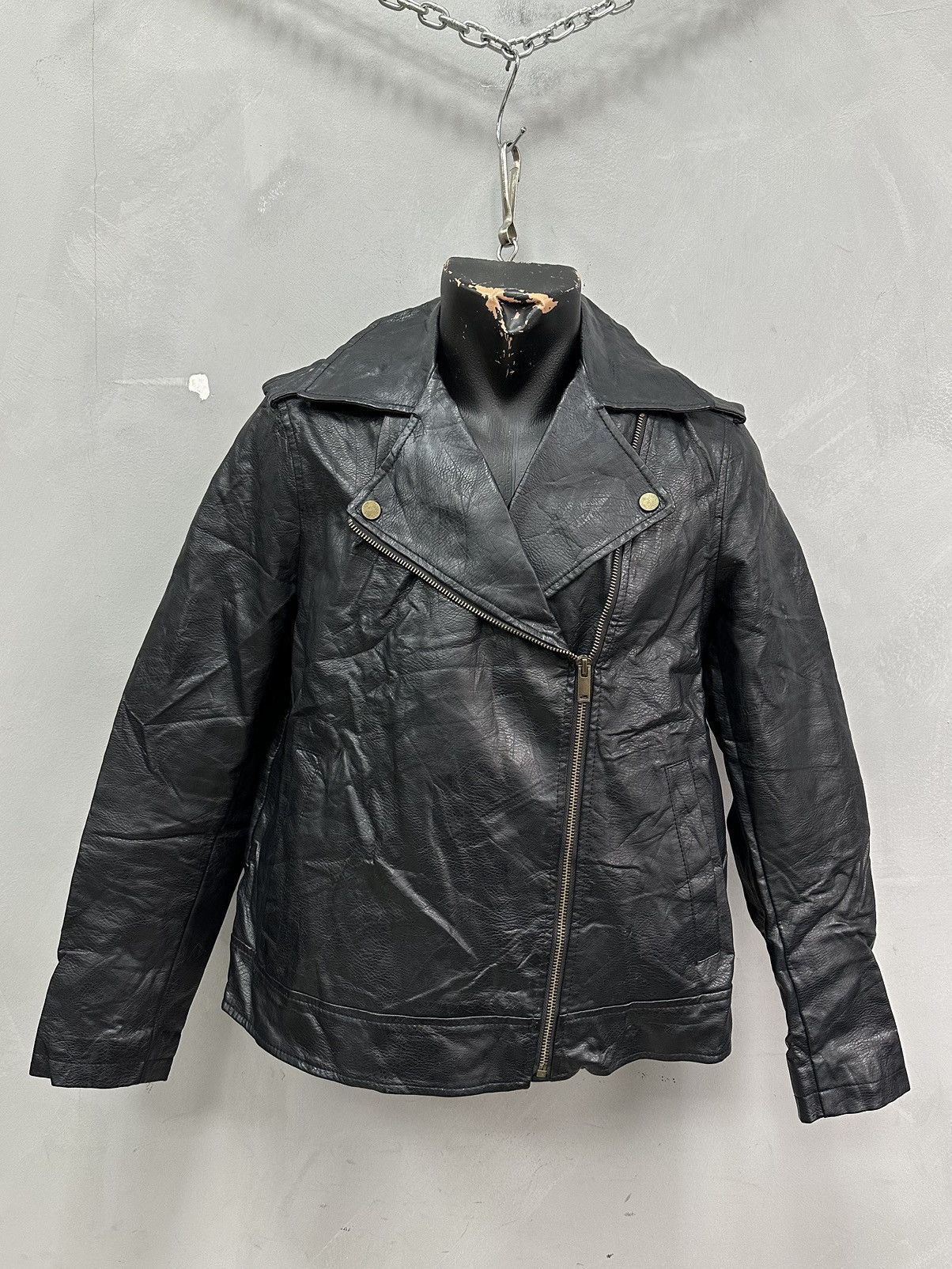 Universal Works Vintage Leather Jacket Y2k Cropped Bomber Rare Rick Owens Size US M / EU 48-50 / 2 - 1 Thumbnail