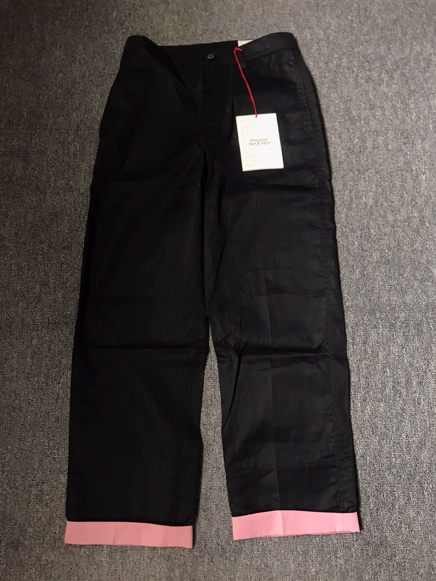 Alexander McQueen AMQ New Cotton Rolled Cuffs Good Fit Chinos Size 46 Size US 30 / EU 46 - 1 Thumbnail