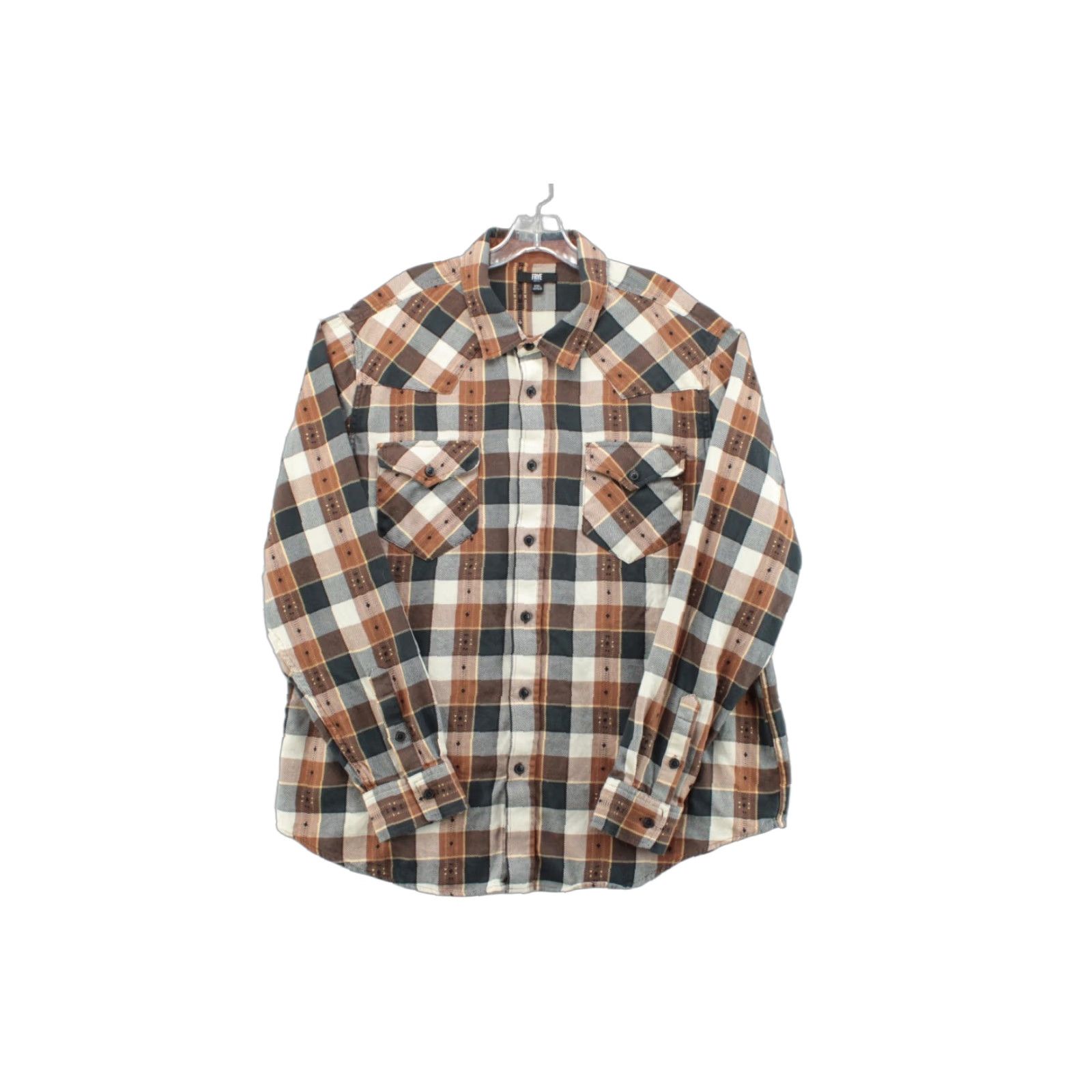 Frye Frye Flannel Shirt Men’s XXL Brown Plaid Long Sleeve Classic Outdoors Cozy Outfit Casual Workwear Button-Up Shirt Men Brown Plaid Long Sleeve Frye Size US XXL / EU 58 / 5 - 1 Thumbnail