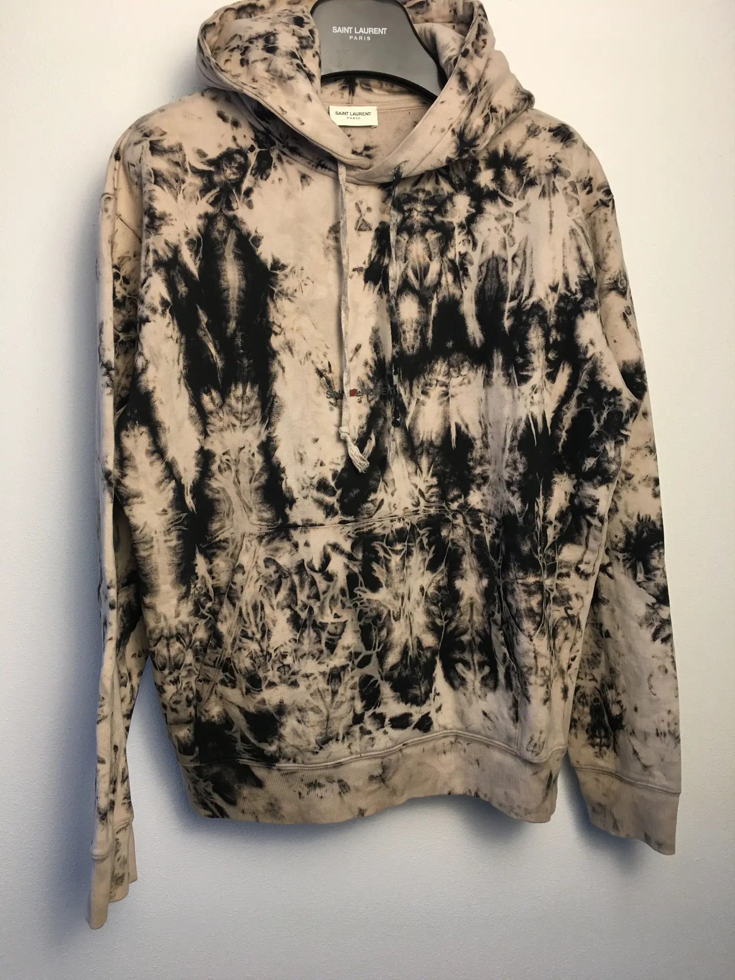 Saint Laurent Paris SS'21 Hoodie Tie-Dye Size US M / EU 48-50 / 2 - 1 Thumbnail