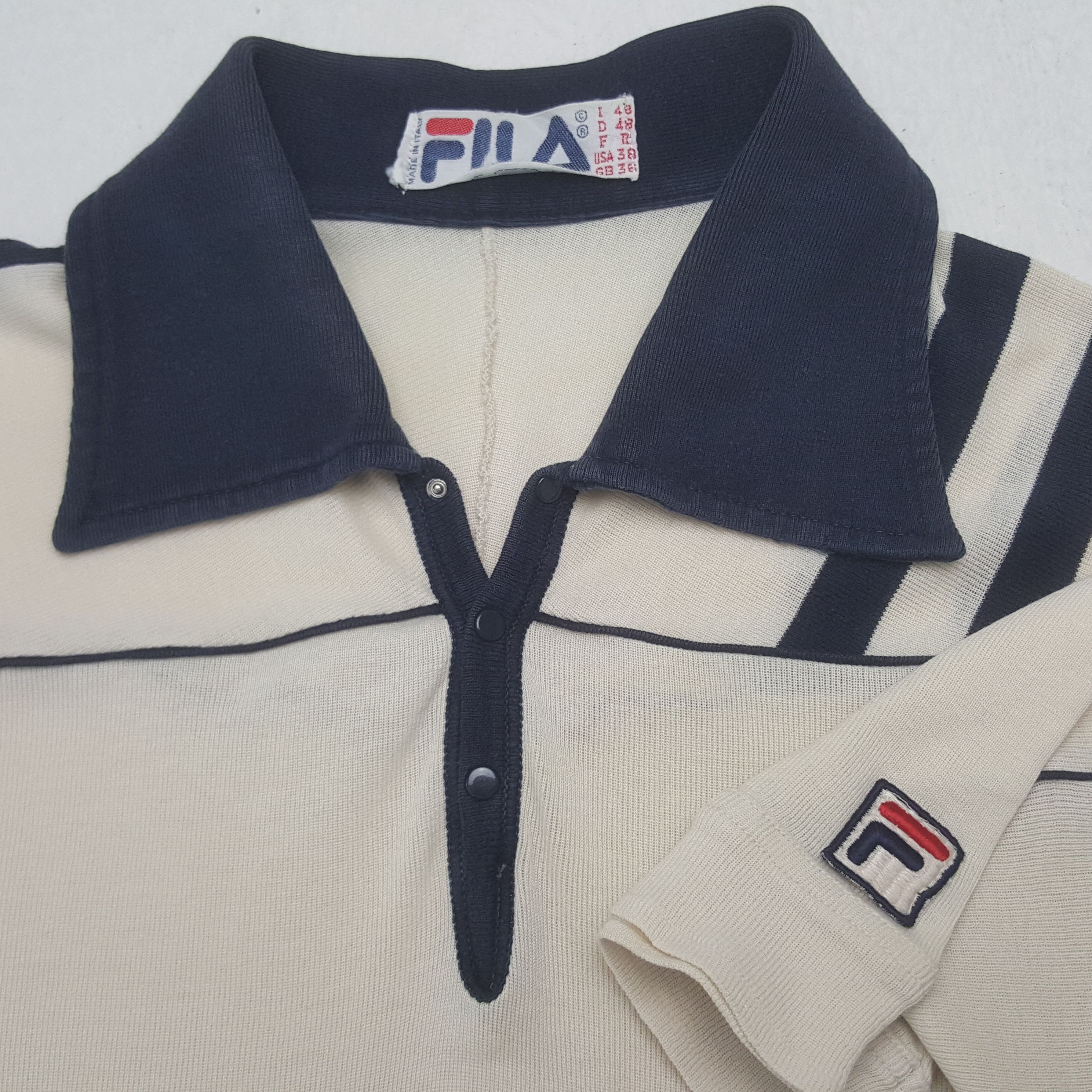 Fila Vintage Fila Bjorn Borg Tennis Polos C301N60 Size US XS / EU 42 / 0 - 4 Thumbnail