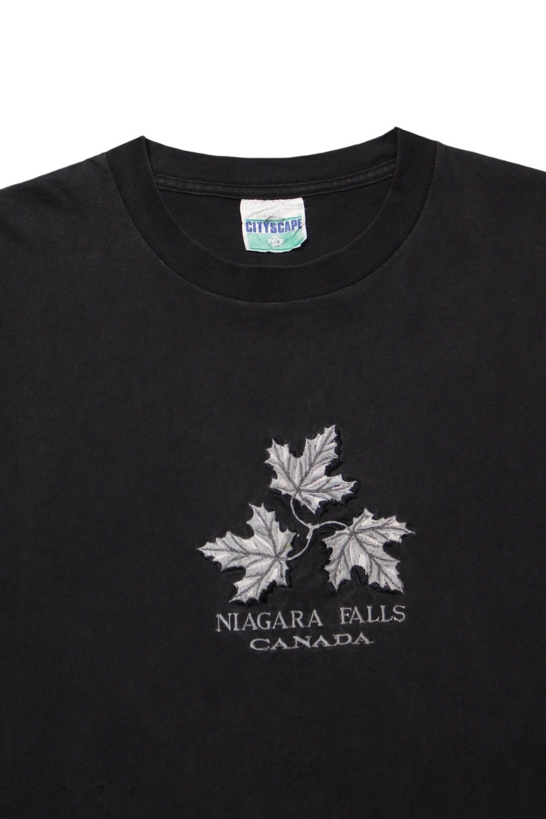 Vintage 1990S CITYSCAPE NIAGARA FALLS CANADA SINGLE STITCH Size US L / EU 52-54 / 3 - 2 Thumbnail