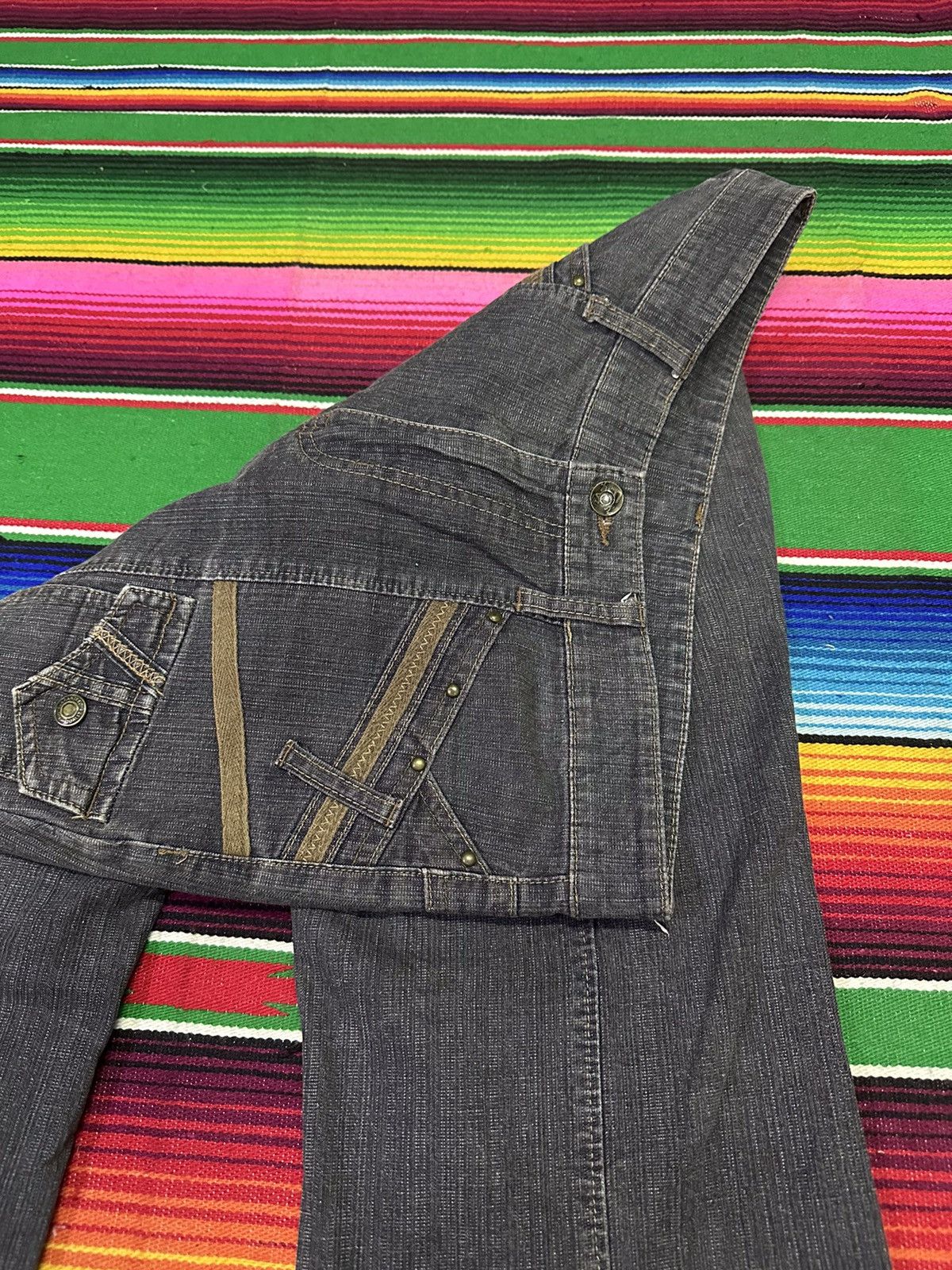 If Six Was Nine 💥Flare💥 Fash Denim Flare MultiPocket 💥 Size US 30 / EU 46 - 8 Thumbnail