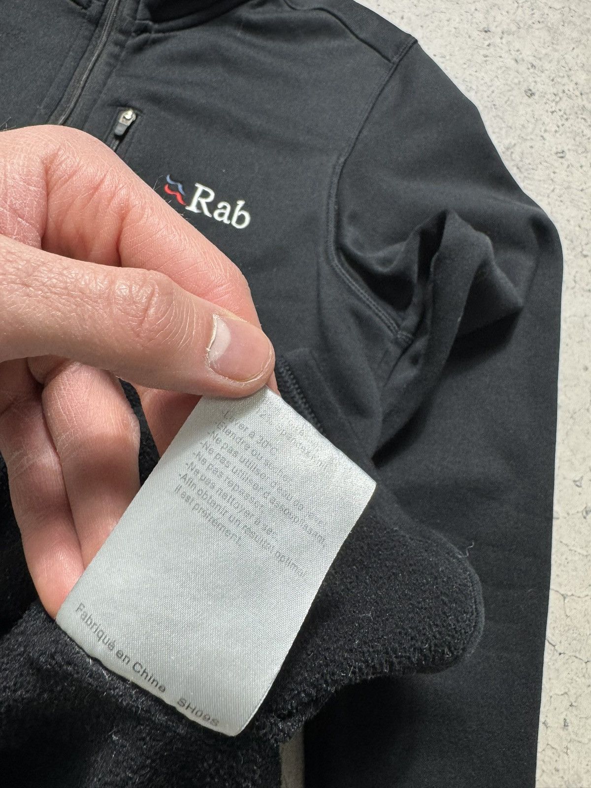 Rab Rab Polartec Men’s Black Fleece Sweatshirt Outdoor Size M Size US M / EU 48-50 / 2 - 9 Thumbnail