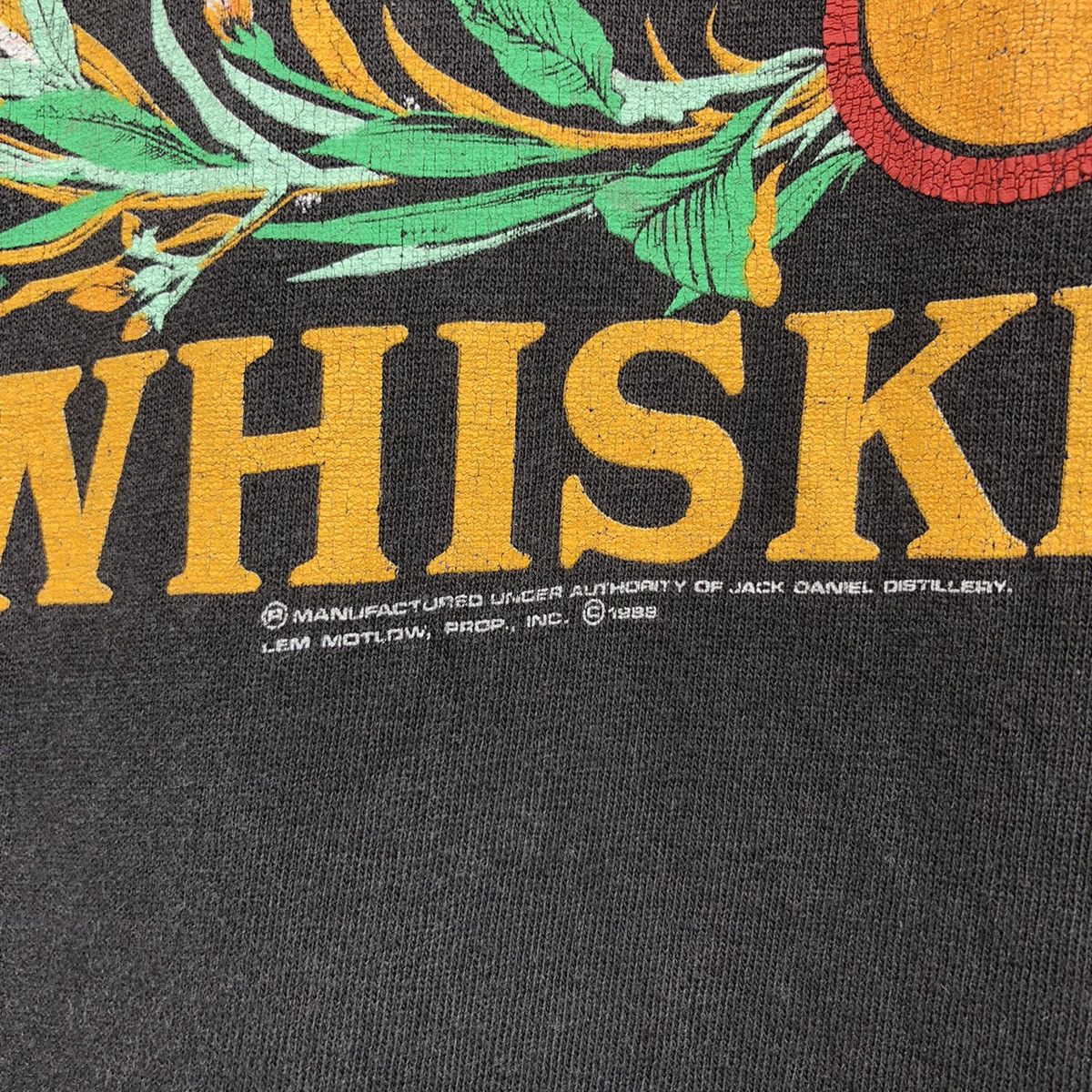 Vintage Vintage 90s Sunfaded Jack Daniel’s Whiskey OLD Tshirt Size US M / EU 48-50 / 2 - 3 Thumbnail