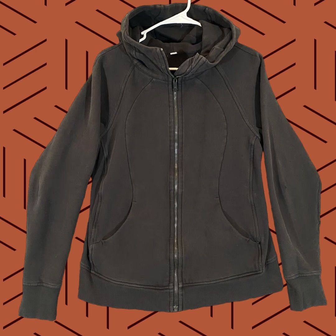 Lululemon Lululemon Scuba Hoodie Womens 12 Black Hooded Full Zip Pullover Leisure FLAWS Size XL / US 12-14 / IT 48-50 - 1 Thumbnail