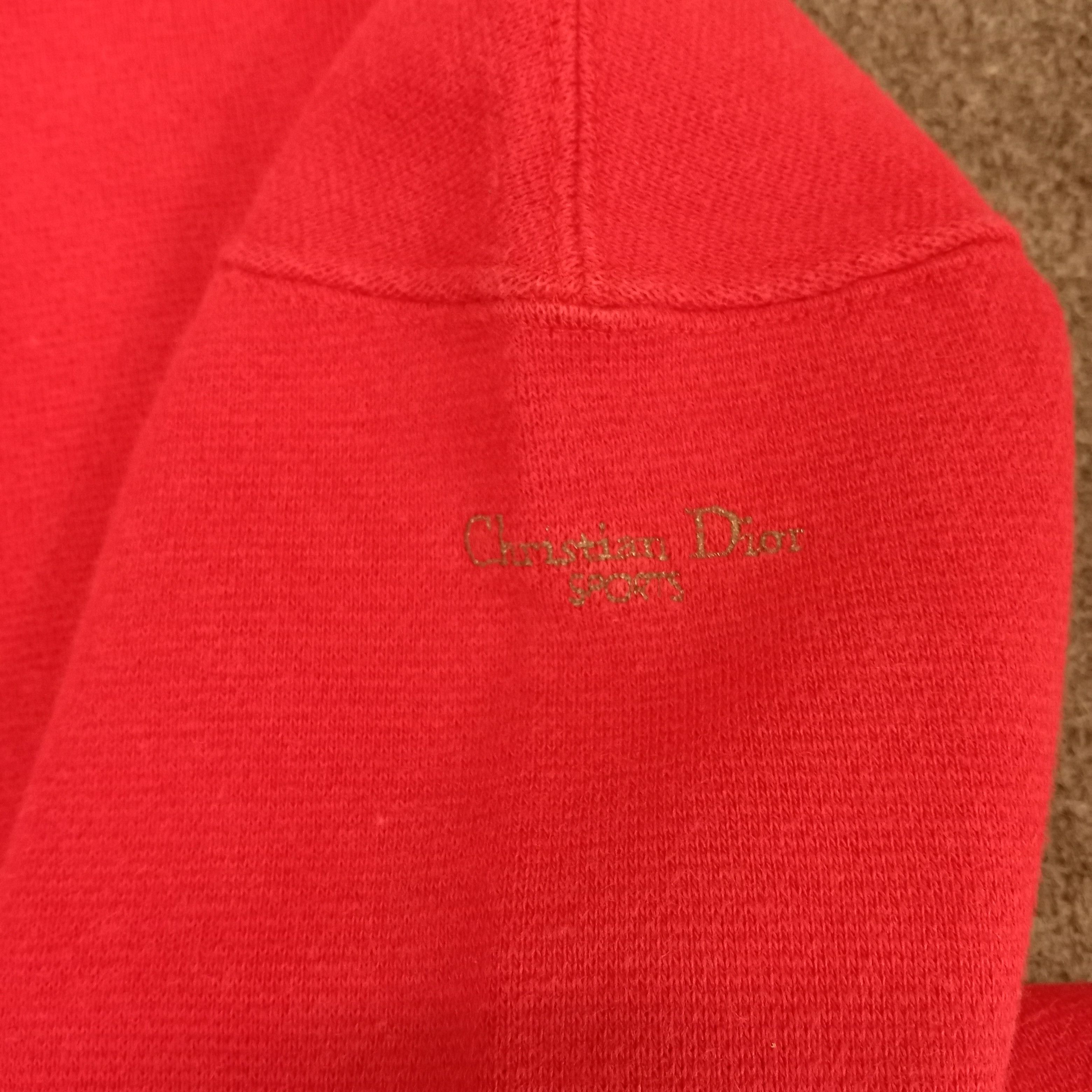 Christian Dior Monsieur × Vintage Christian Dior Luxury Brand Sweatshirts Size M / US 6-8 / IT 42-44 - 3 Thumbnail