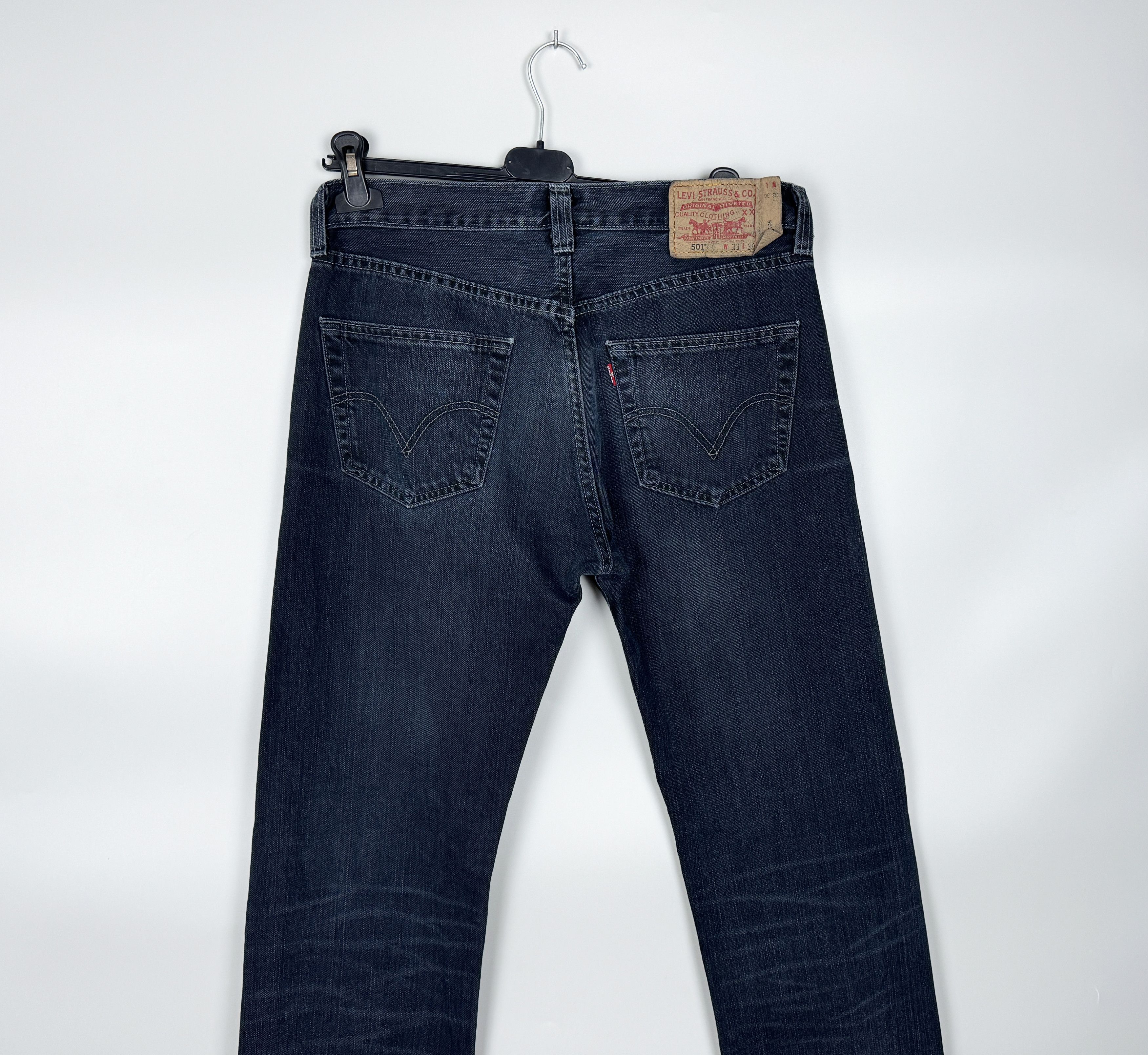Levi's Levi's 501 Vintage Black Jeans W33 L34 Size US 33 - 5 Thumbnail