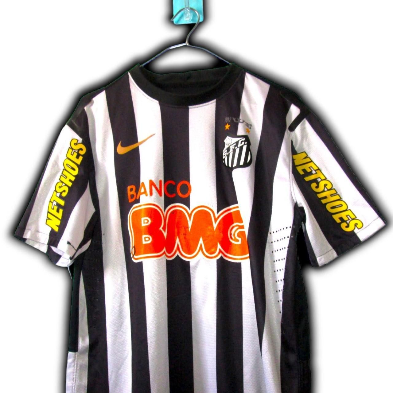 Nike Fc Santos 2012 2013 Home Shirt Jersey NEYMAR Size US M / EU 48-50 / 2 - 1 Thumbnail