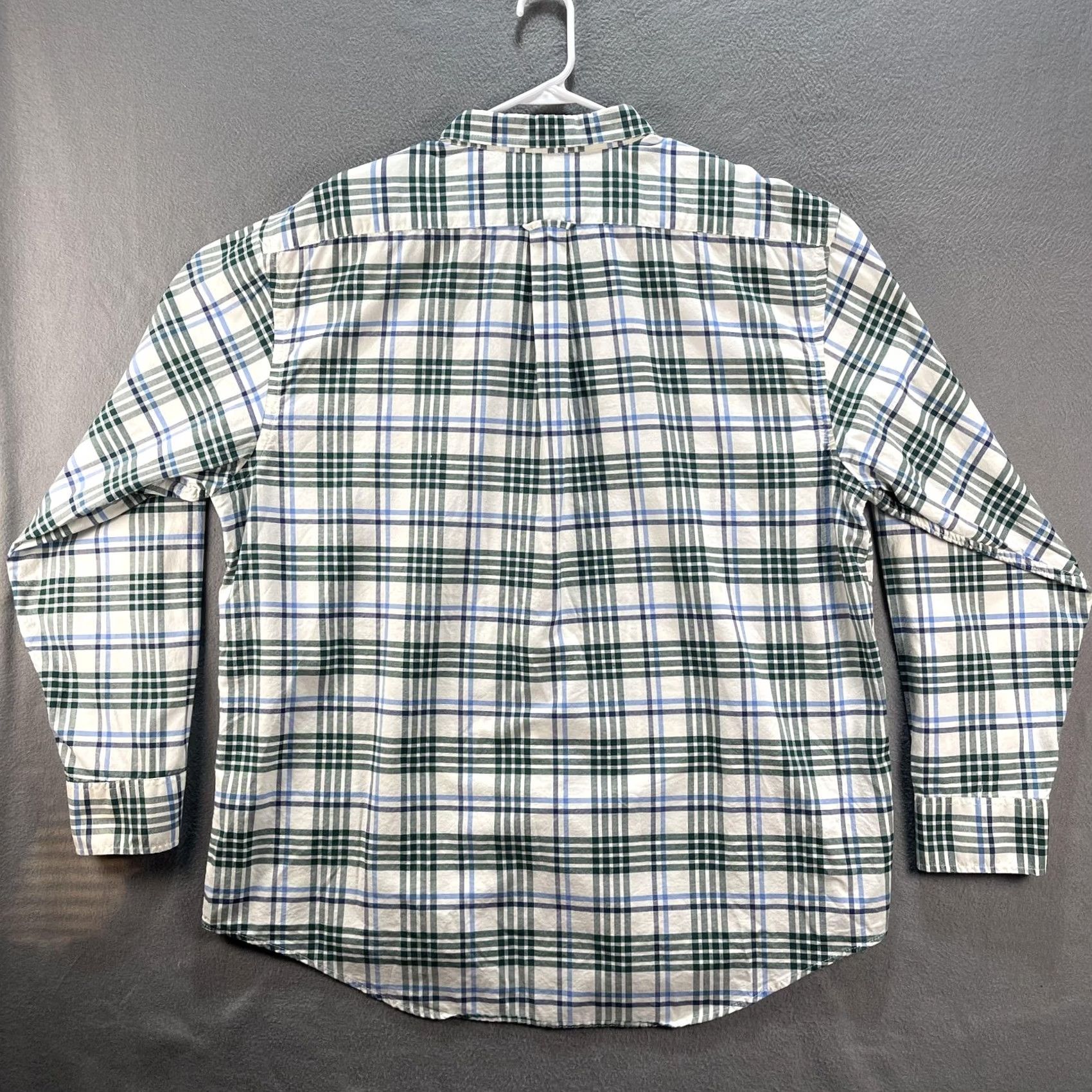Izod IZOD Saltwater Shirt Mens 2XL Plaid Button Down Relaxed Classics Casual Preppy Size US XXL / EU 58 / 5 - 3 Thumbnail