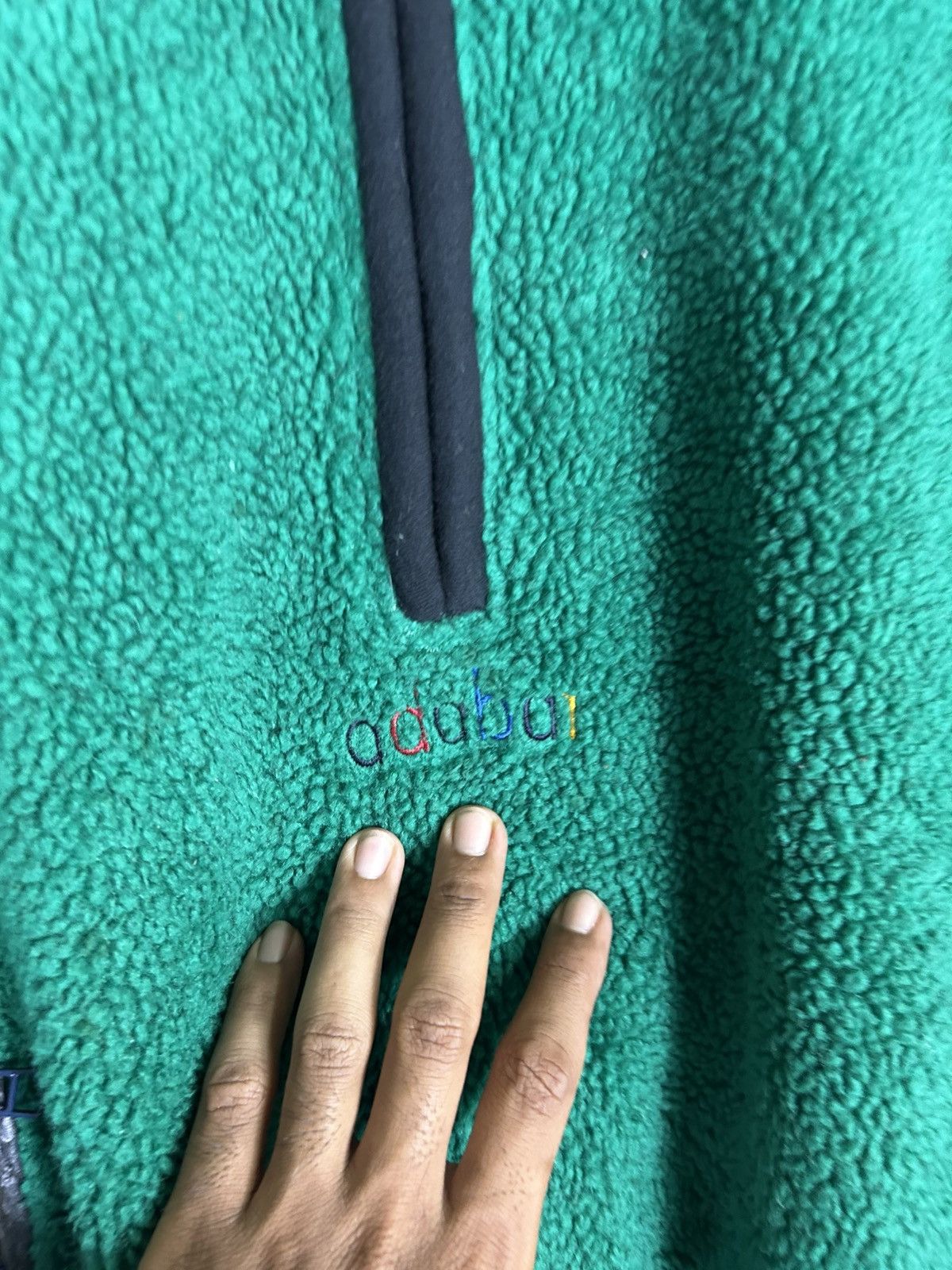 Vintage ⚡️Vintage Adabar Fleece Half Zipper Sweater Size US L / EU 52-54 / 3 - 7 Thumbnail