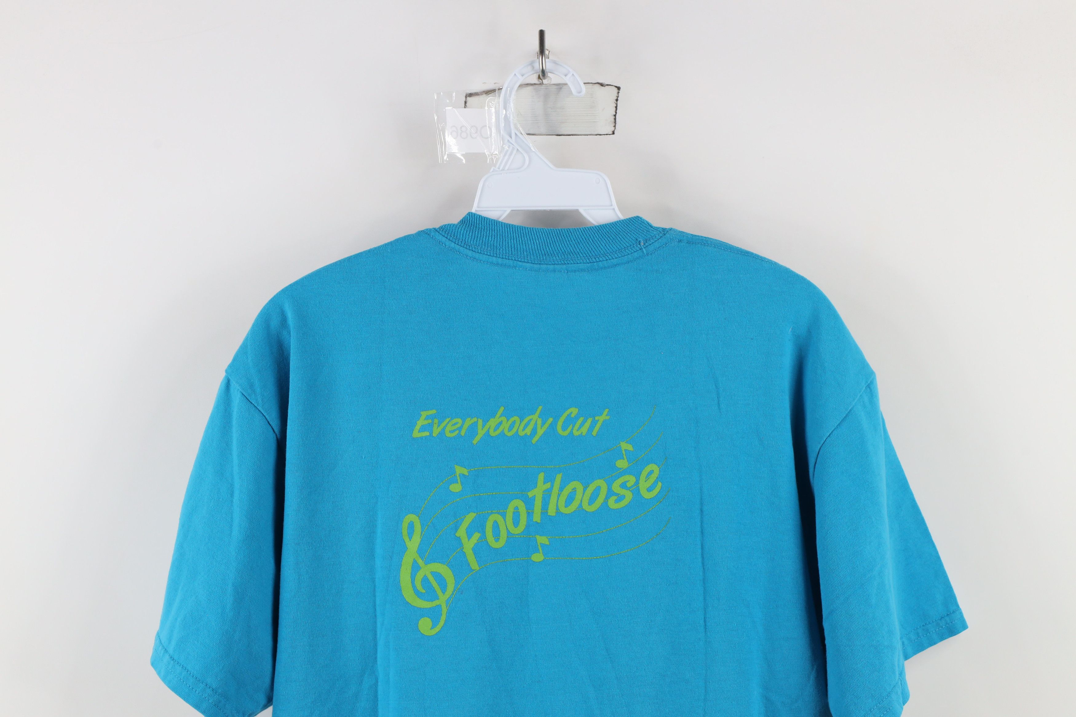 Vintage Vintage 90s Streetwear Your Blues Jazz Saxophone T-Shirt Size US M / EU 48-50 / 2 - 9 Thumbnail