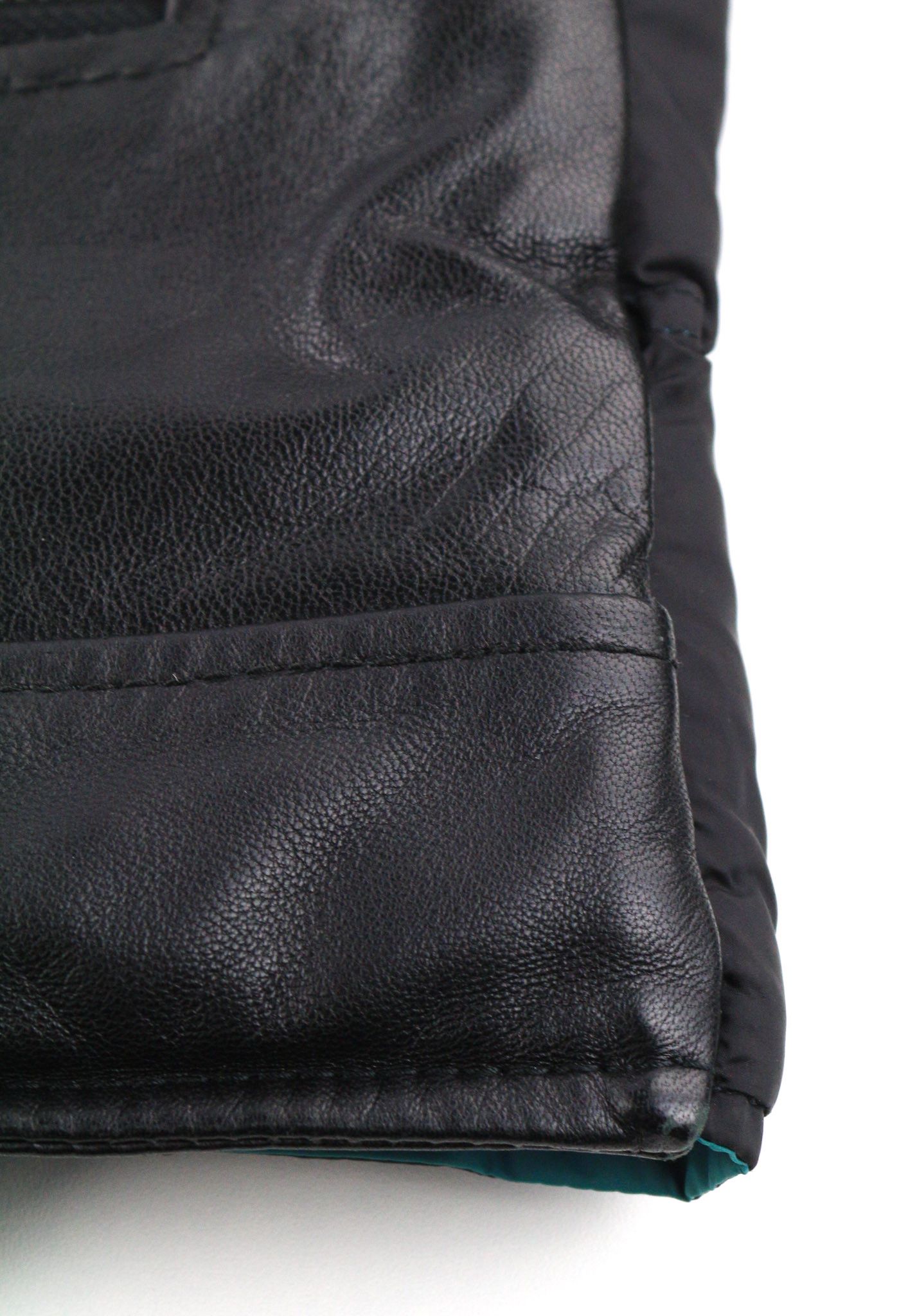 Diesel L-WINTER M Black Lambskin Leather Padded Jacket 81725 Size US M / EU 48-50 / 2 - 13 Thumbnail