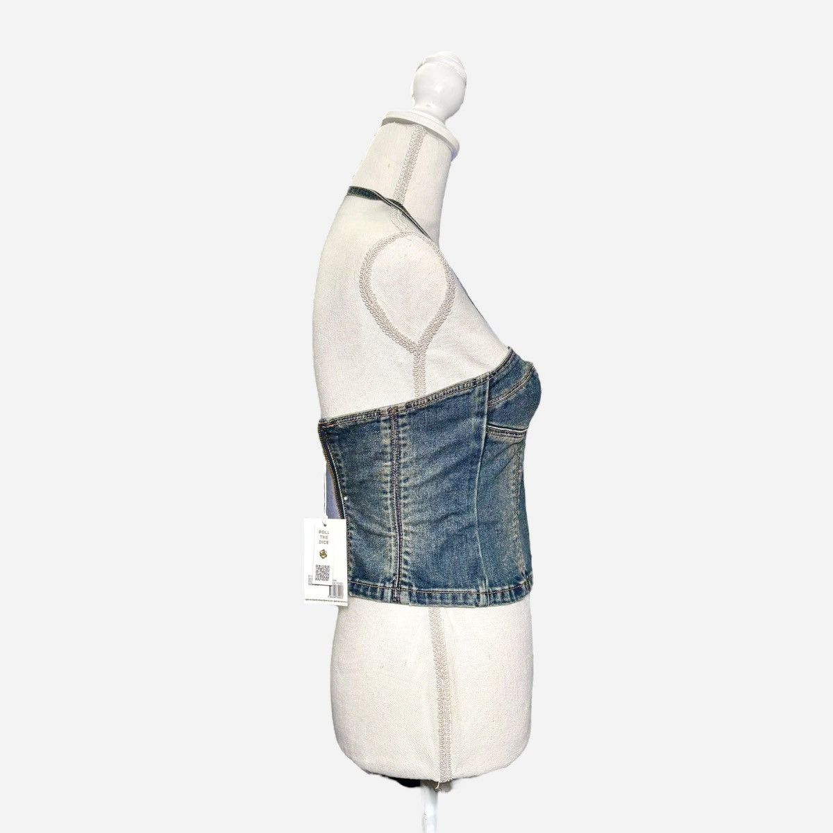 Other Abrand Jeans Women’s Zendya Halter Top Sz XXS or Size XXS / US 00 / IT 34 - 7 Thumbnail