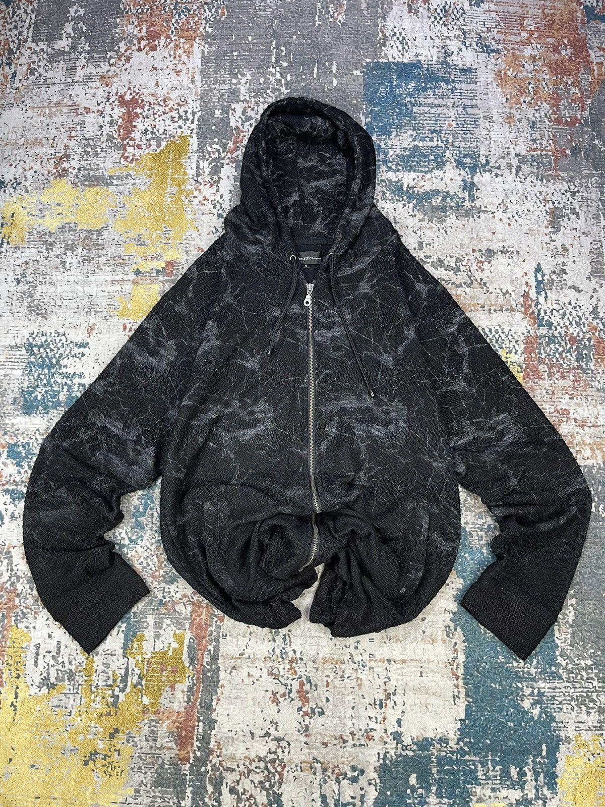 In The Attic In The Attic Twig Weave Lightning Strike Hooded Jackets Size US L / EU 52-54 / 3 - 1 Thumbnail