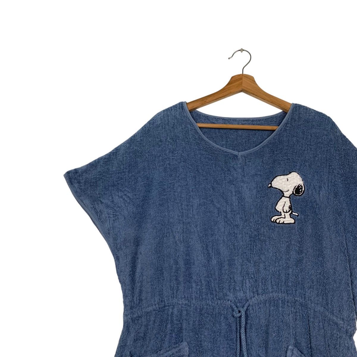 Peanuts PEANUTS SNOOPY Embroidery Logo Fleece Sweater #2246-C99 Size L / US 10 / IT 46 - 7 Thumbnail
