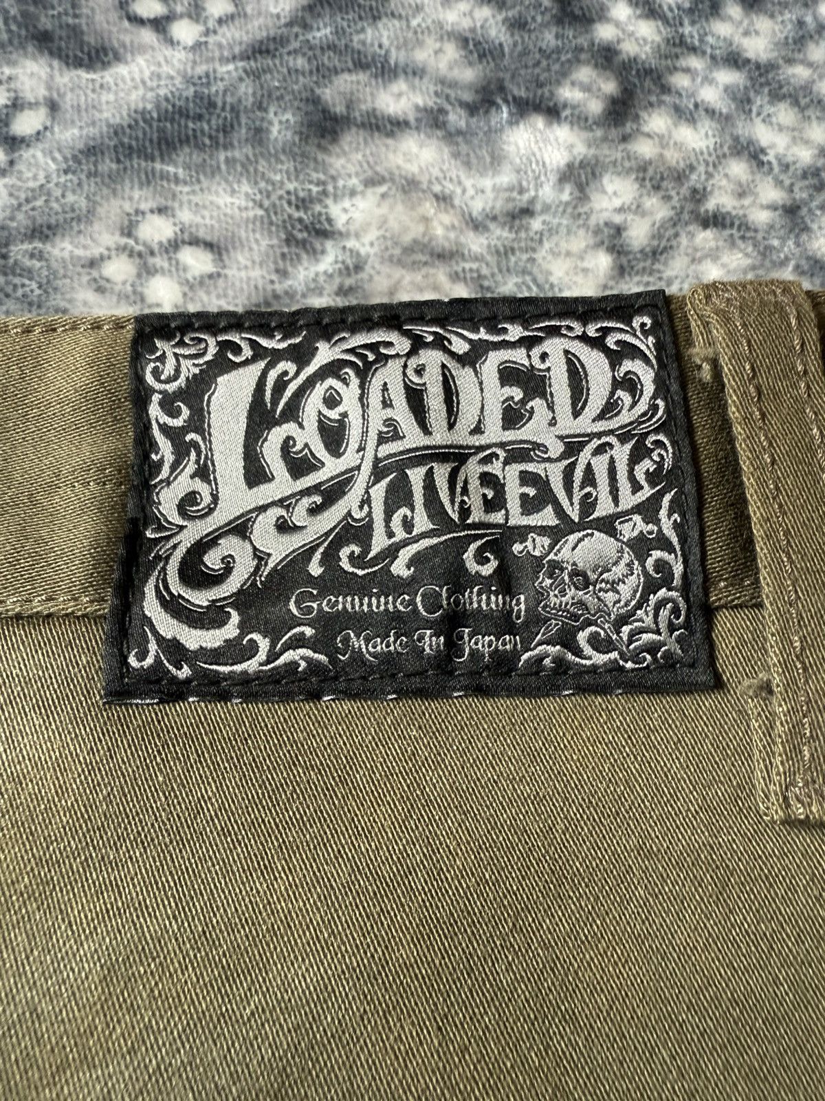 Hysteric Glamour × Japanese Brand Loaded Live Evil Flared Zip Up Ankle Cargo Pants Japan Made Size US 30 / EU 46 - 19 Thumbnail